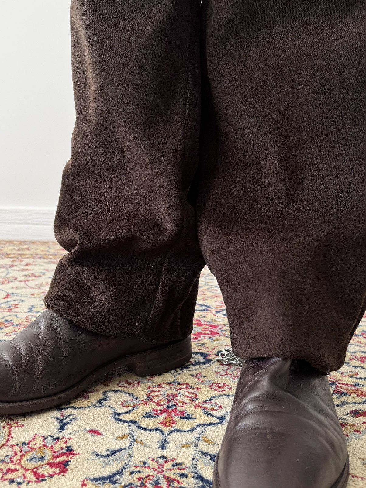 Japanese Brand Antique ≈1920s German Workwear Faded Heavy Pants Size US 32 / EU 48 - 11 Thumbnail