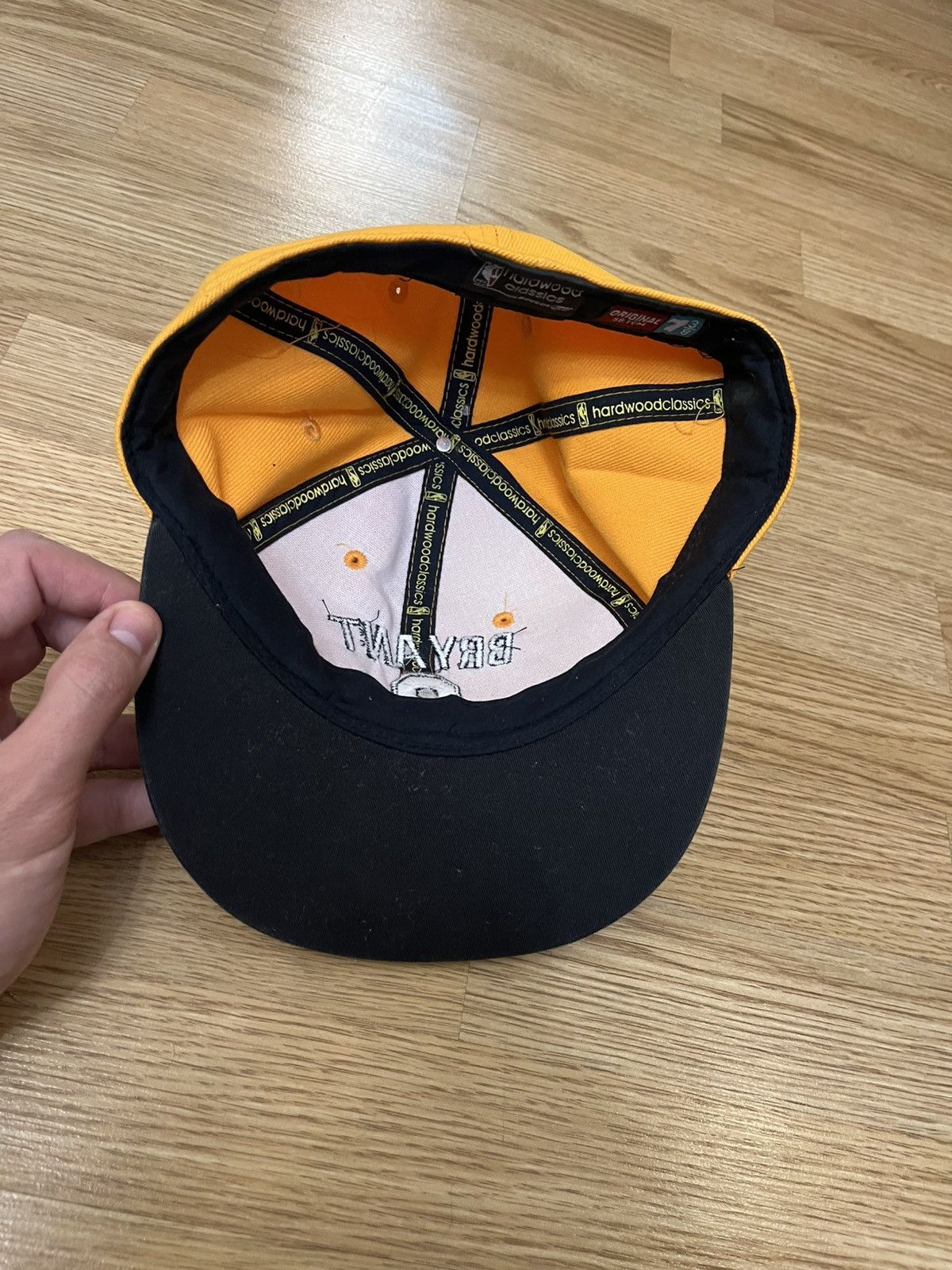 Reebok Kobe Bryant Lakers Hat Cap Reebok Hardwood Classics 58.7 cm Size ONE SIZE - 5 Thumbnail