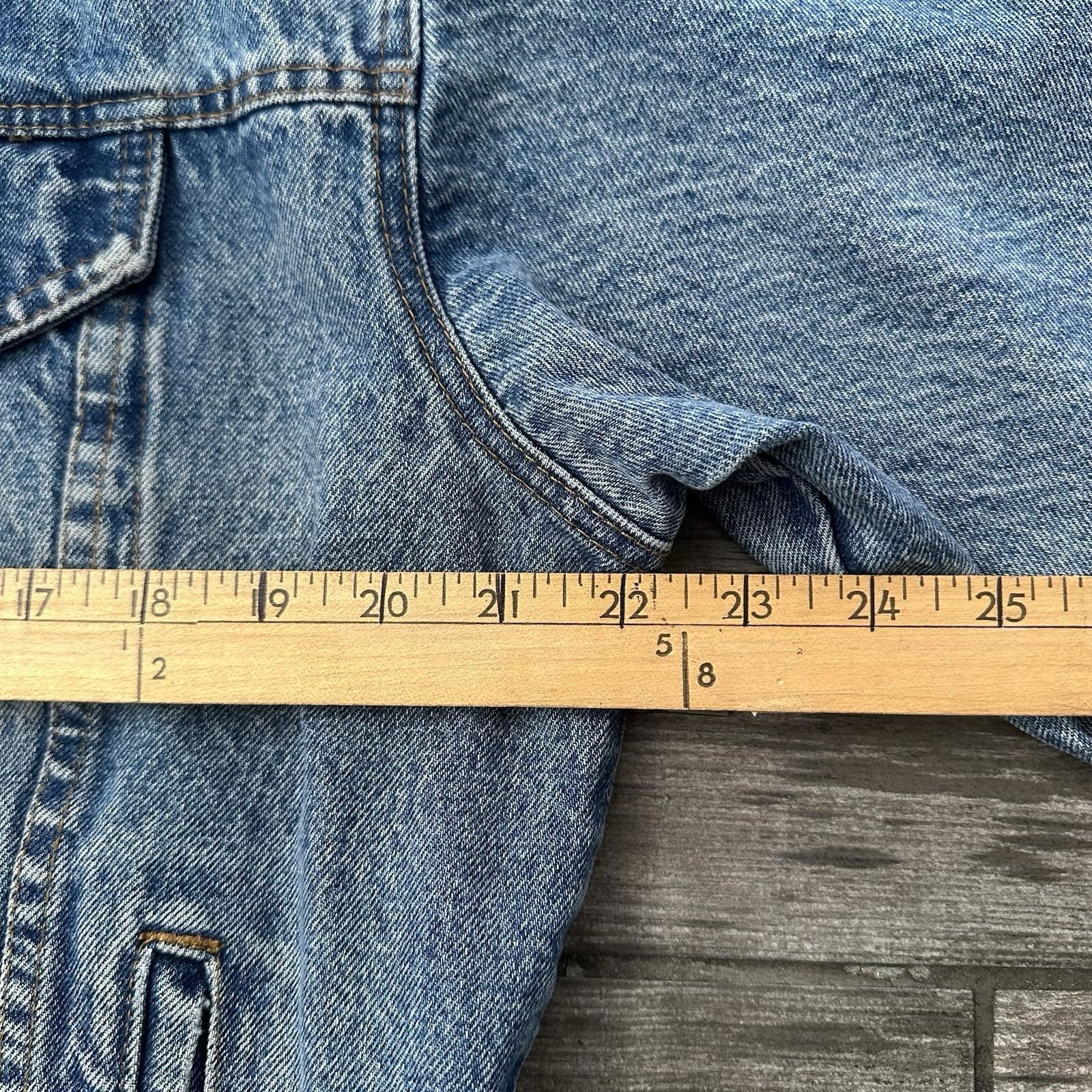 Acme Clothing VTG WARNER BROS ACME CLOTHING LOONEY TUNES BLUE DENIM TRUCKE Size US M / EU 48-50 / 2 - 5 Thumbnail