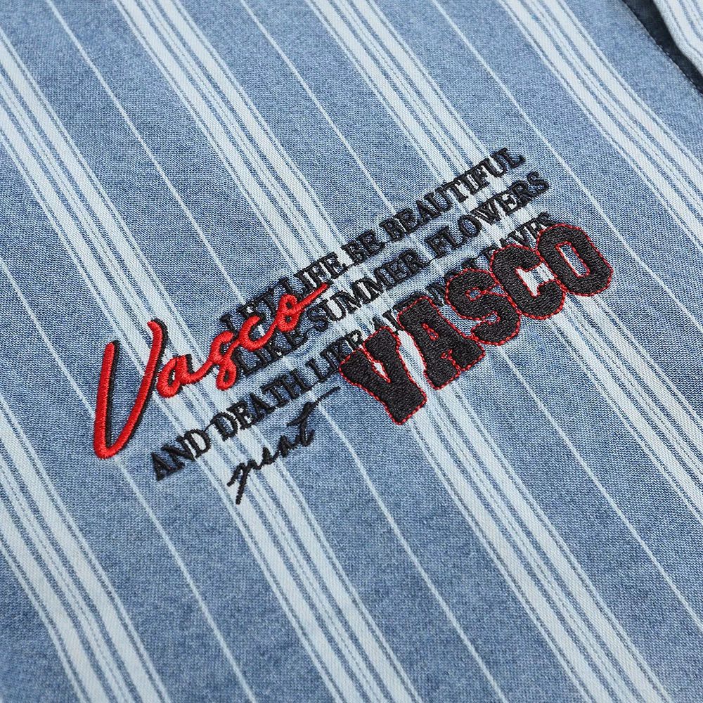 Vintage Men's retro American punk washed denim shirt Size US M / EU 48-50 / 2 - 4 Thumbnail