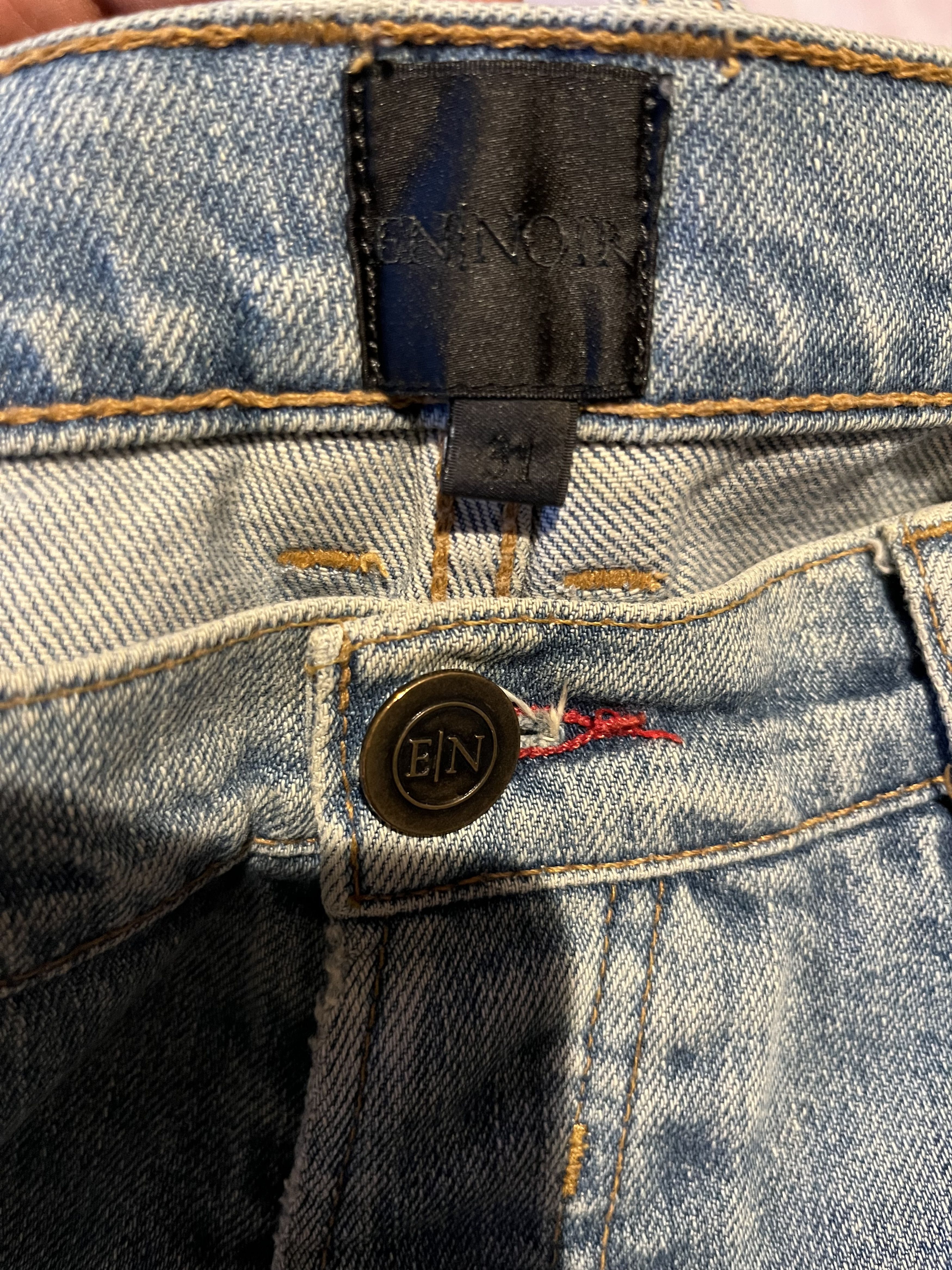 En Noir En Noir Distressed Denim Size US 31 - 3 Thumbnail