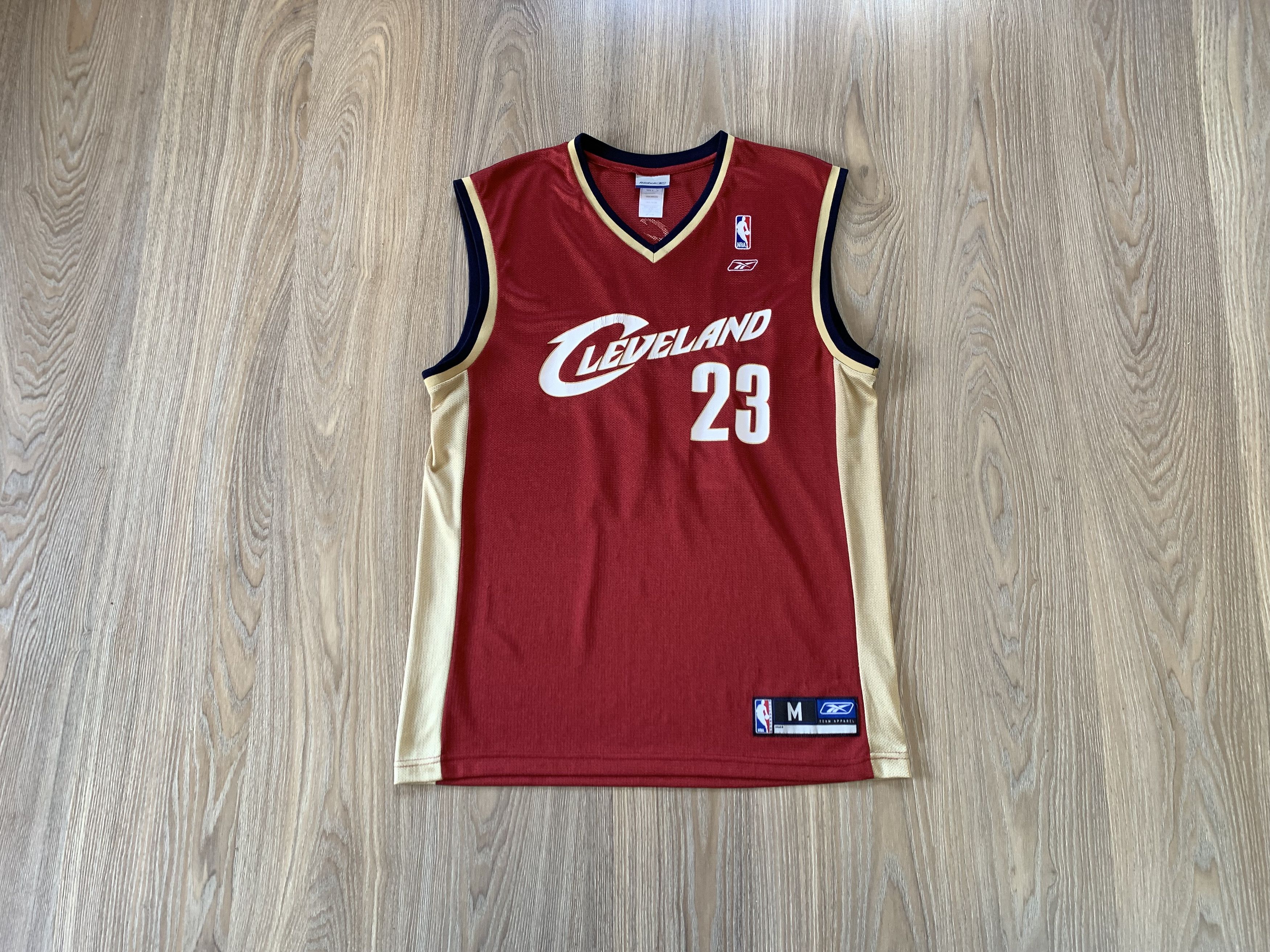 NBA × Reebok × Vintage Vintage Cleveland Cavaliers Lebron James #23 Size US M / EU 48-50 / 2 - 1 Thumbnail