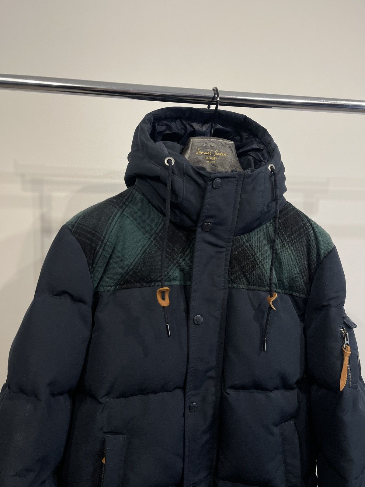 Superdry Superdry winter jacket blue with hooded S Size US S / EU 44-46 / 1 - 2 Thumbnail