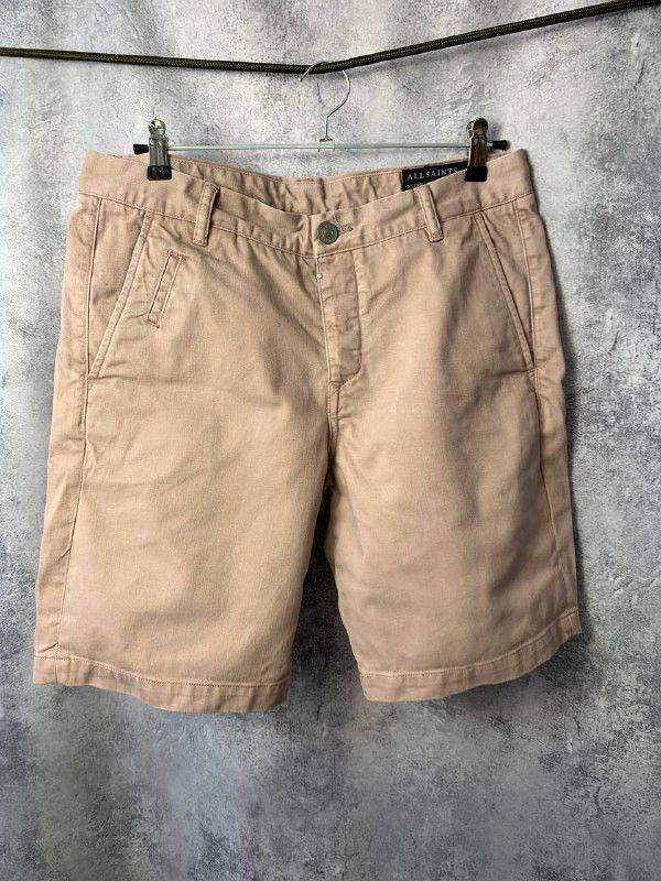 Allsaints × Designer × Japanese Brand ALLSAINTS Mitre Deck Shorts Pink / Peach Size US 31 - 2 Thumbnail