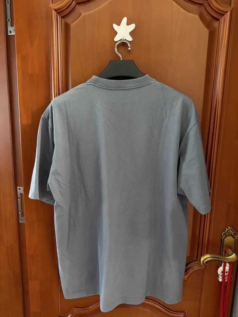 Balenciaga Balenciaga Haze Blue Figure Short Sleeve Size US M / EU 48-50 / 2 - 2 Thumbnail