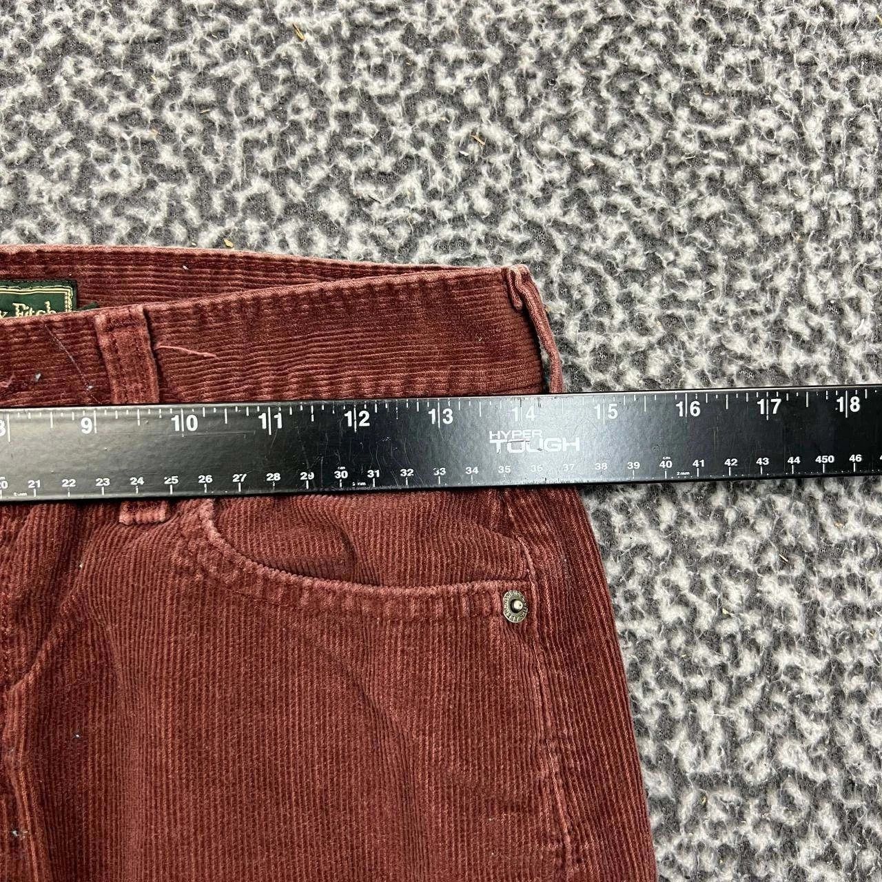 Abercrombie & Fitch Vintage Abercrombie & Fitch Pants Women 2 Corduroy 28x31 Size 29" - 5 Thumbnail