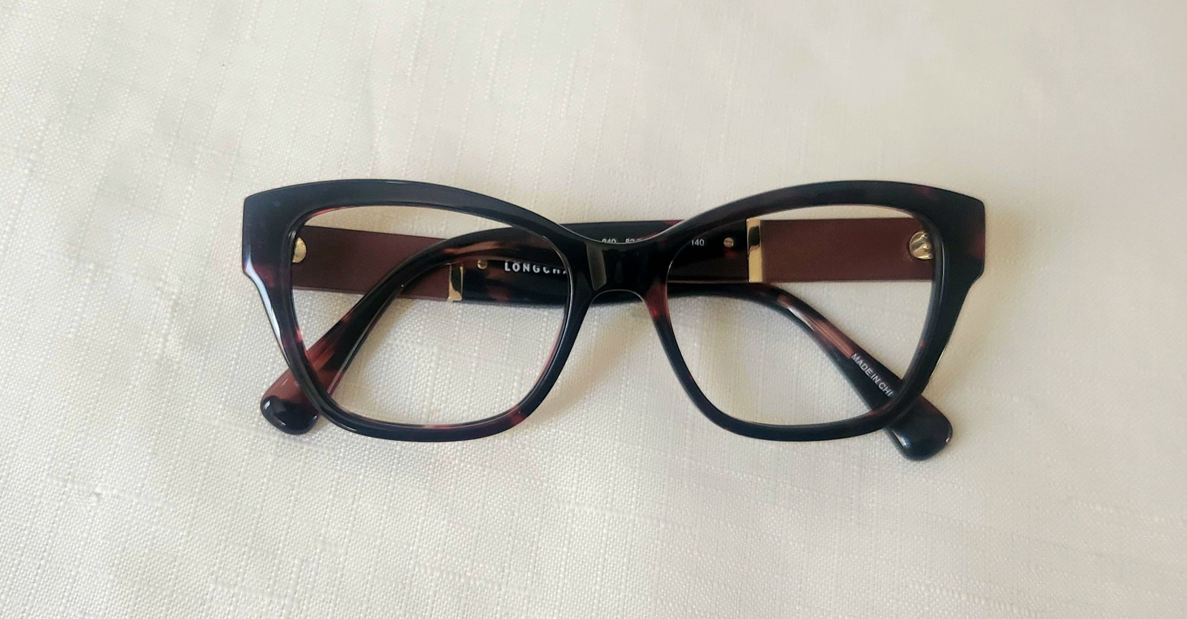 Longchamp Longchamp LO2742L red havana 640 52-16-140 Eyeglasses Frame Size ONE SIZE - 6 Thumbnail