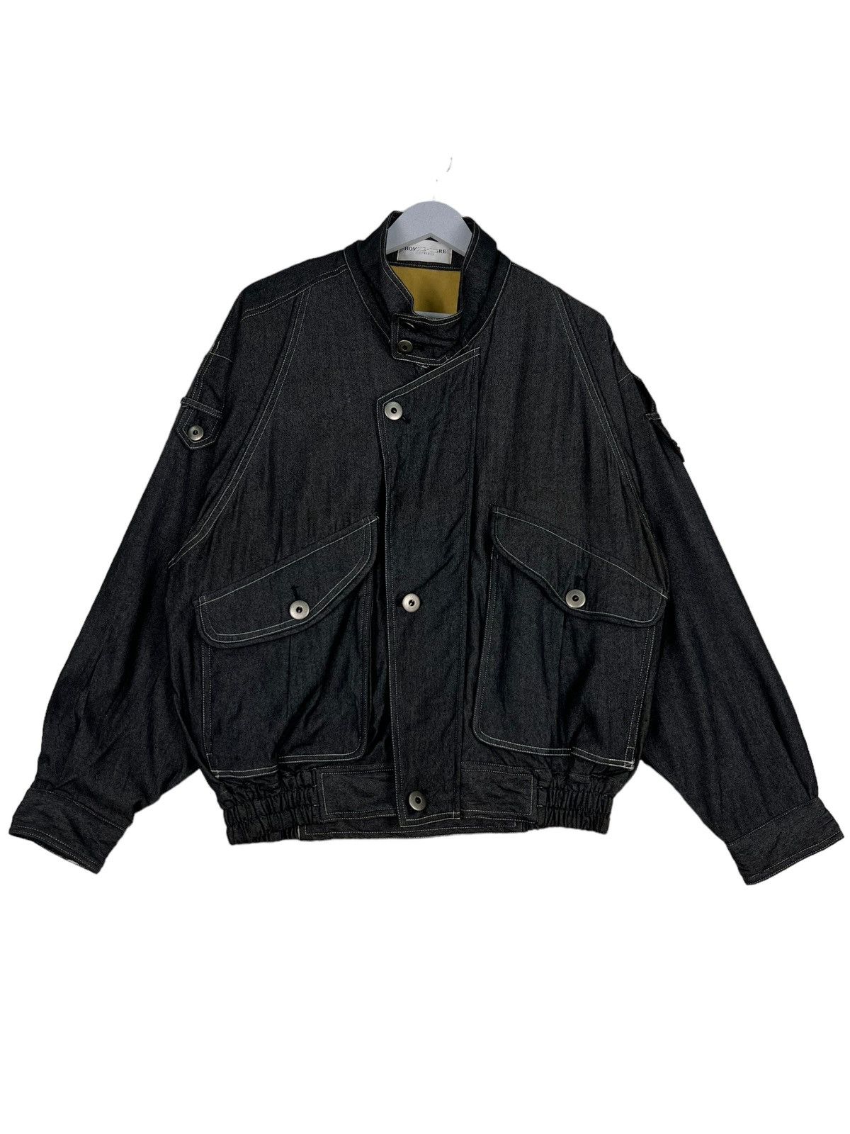 Issey Miyake 🔥 HOMME LIBRE CARGO UTILITY BOMBER JACKET Size US L / EU 52-54 / 3 - 2 Thumbnail