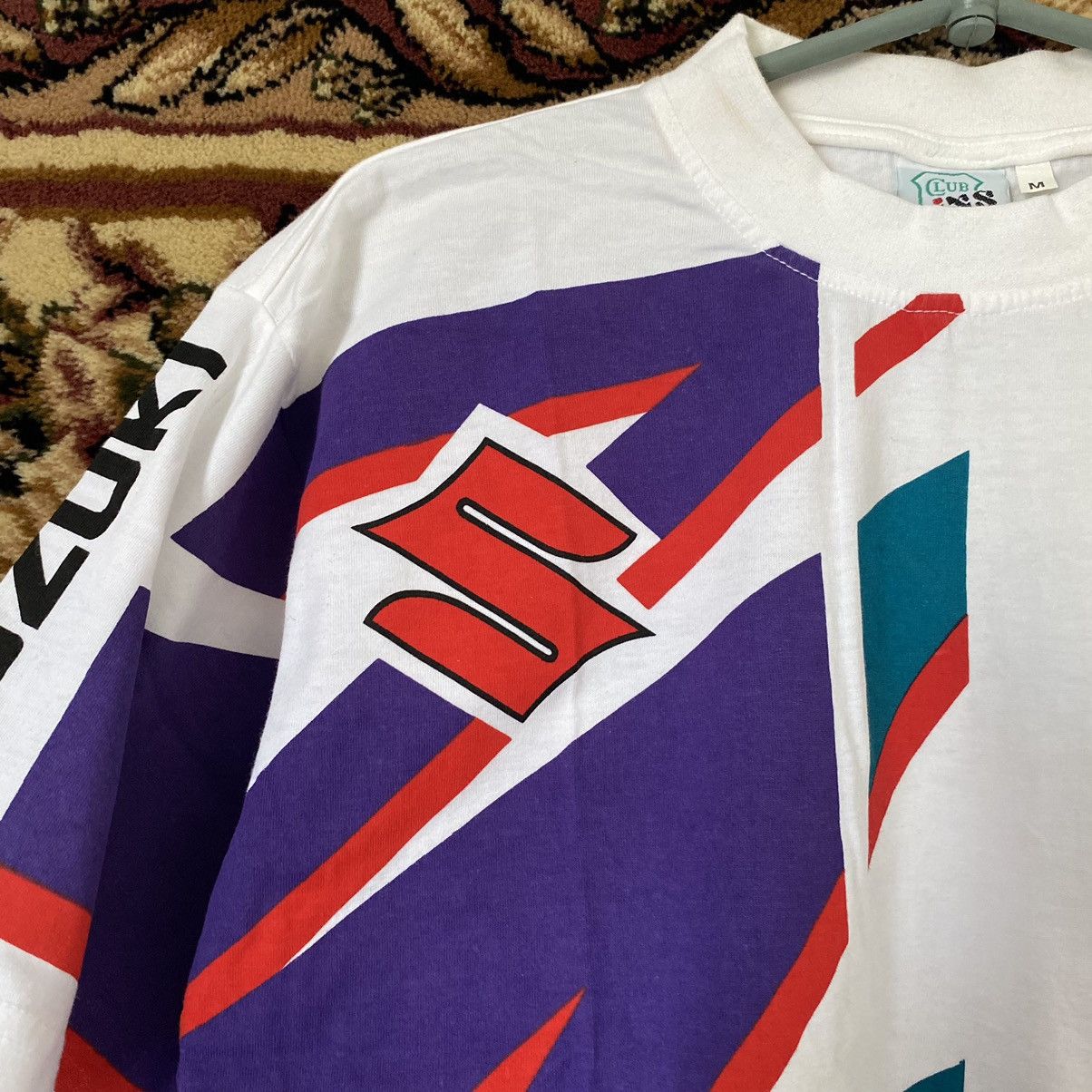 Vintage Vintage Suzuki Racing Tee Shirt Size US M / EU 48-50 / 2 - 3 Thumbnail