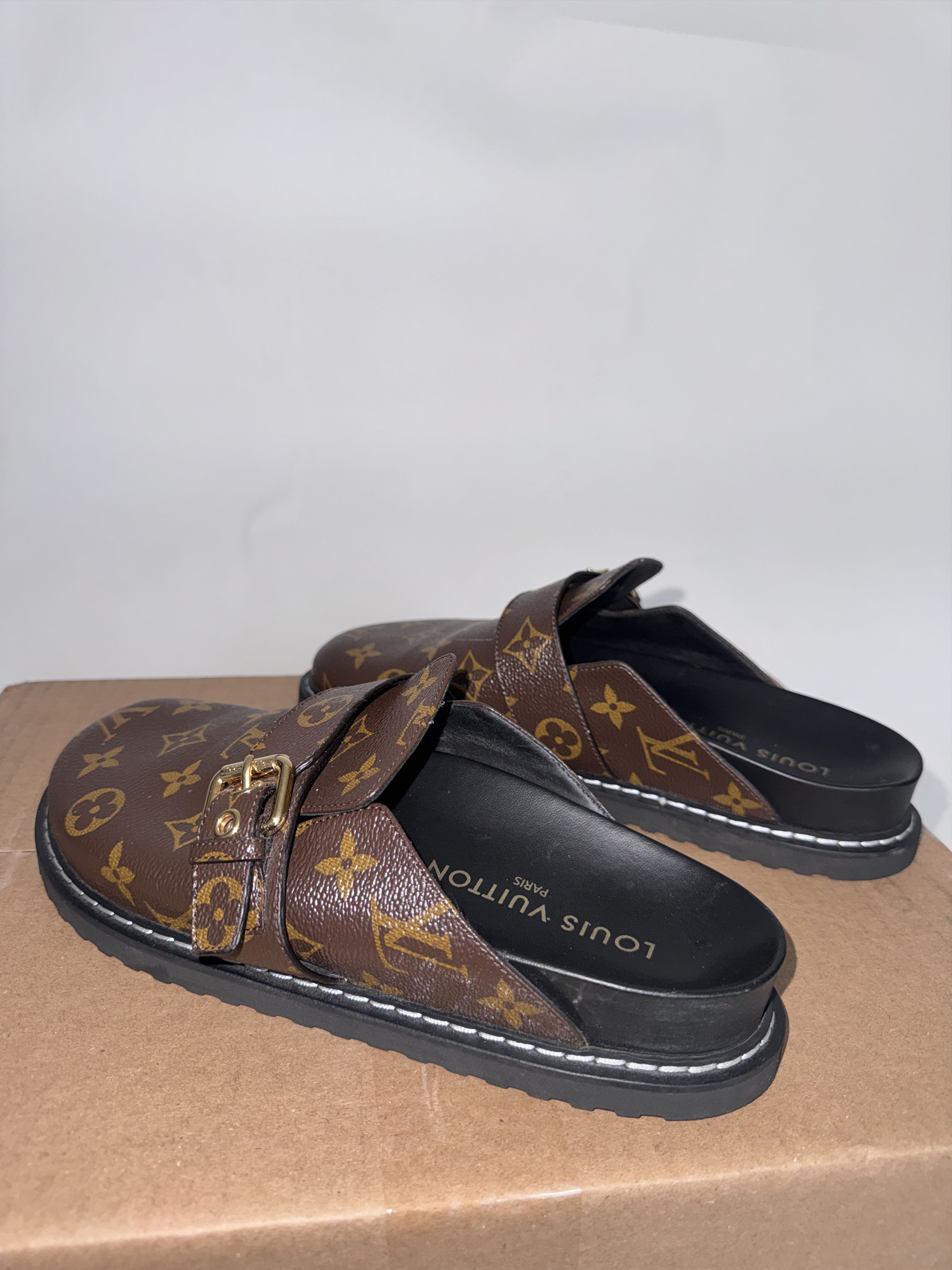 Louis Vuitton Louis Vuitton Monogram Birkenstock Sandals/ Clog Size US 9 / IT 39 - 3 Thumbnail