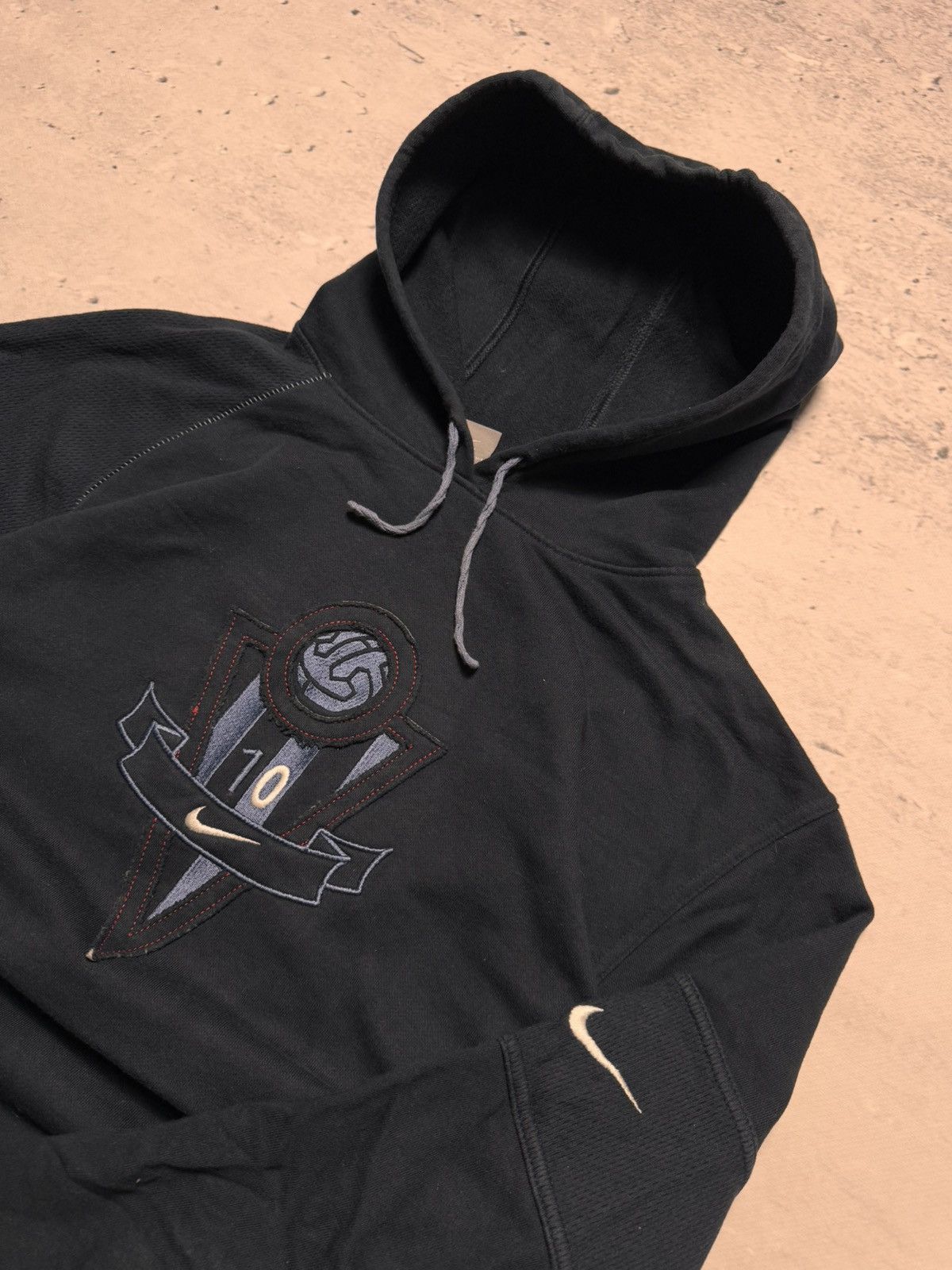 Nike × Vintage NIKE VINTAGE CENTER LOGO OVERSIZE BOXY HOODIE Size US L / EU 52-54 / 3 - 4 Thumbnail