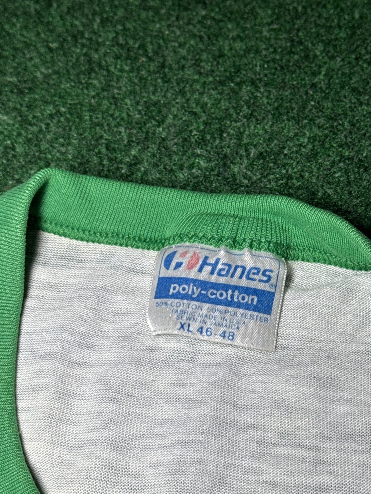 Hanes VTG 80s Winston Salem Spirits MiLB Thin Ringer T Shirt L/XL Size US XL / EU 56 / 4 - 3 Thumbnail