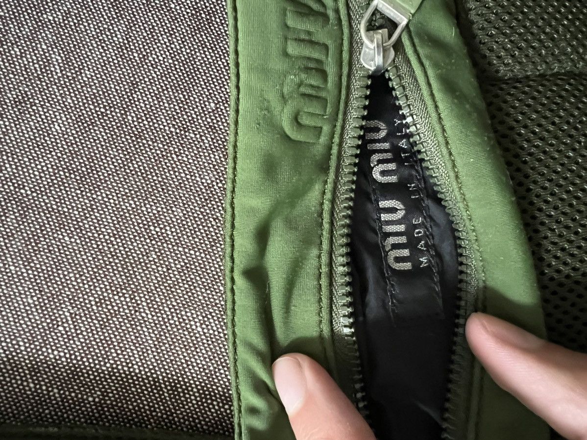 Miu Miu × Prada Miu Miu 1999 crossbody harness bag in green Size ONE SIZE - 4 Thumbnail