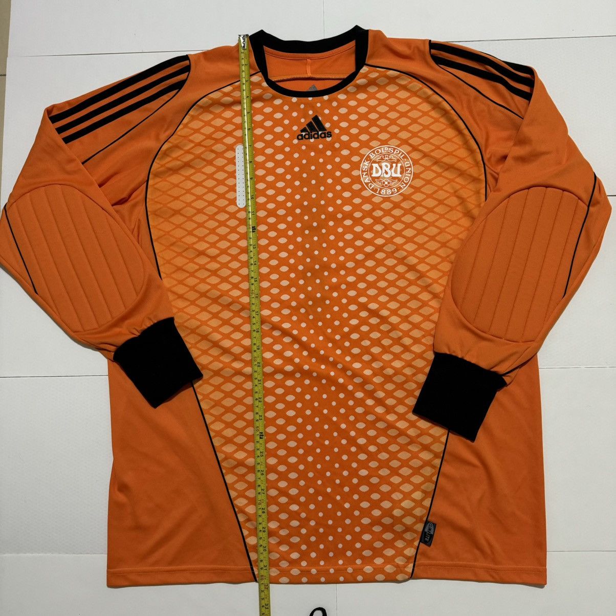 Adidas Adidas Climalite 2008 Orange Men's Soccer Goalkeeper Jersey Size US XL / EU 56 / 4 - 2 Thumbnail