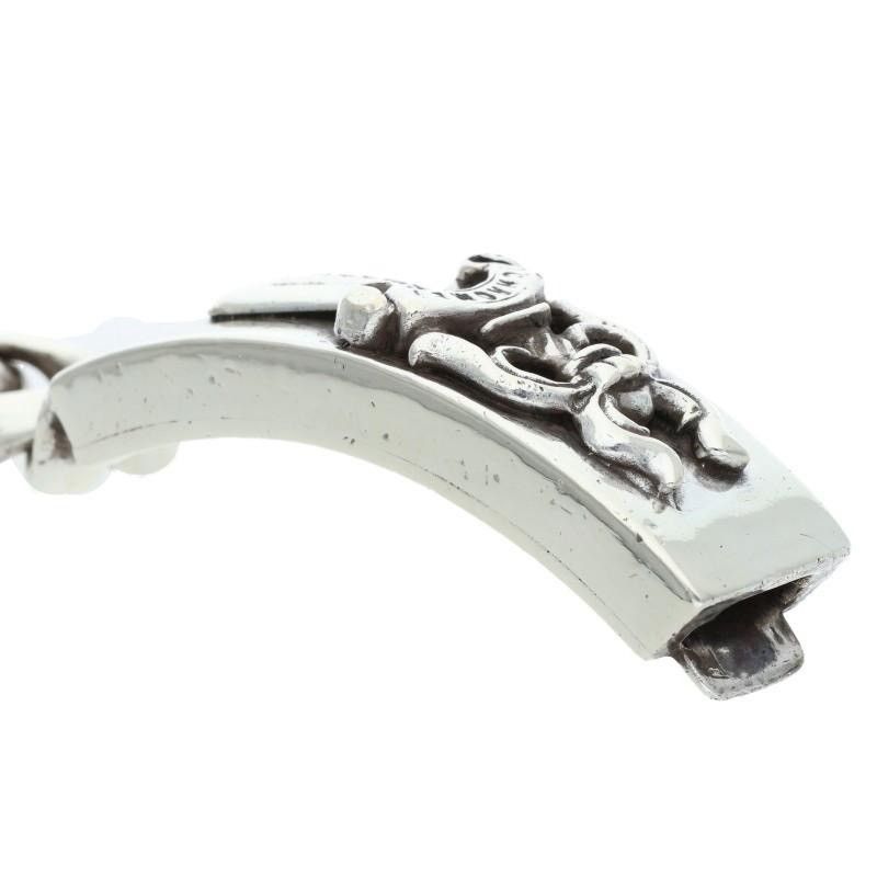 Chrome Hearts 11LINK Chrome Hearts Dagger CLASSIC Link ID Bracelet Silver Size ONE SIZE - 4 Thumbnail