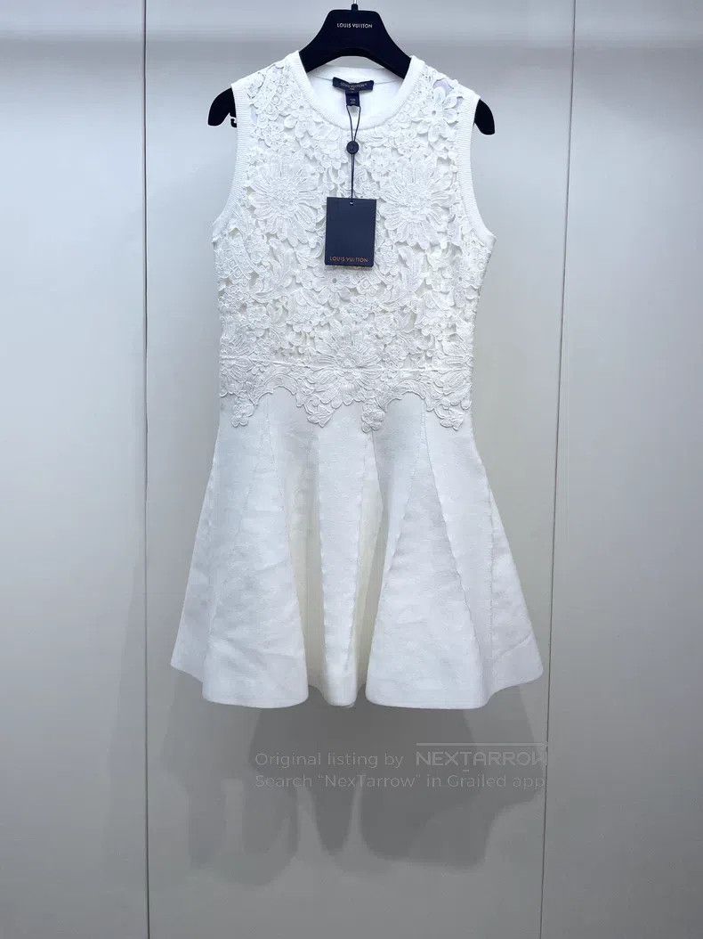 Louis Vuitton Louis Vuitton New lace patchwork dress Size S / US 4 / IT 40 - 1 Thumbnail