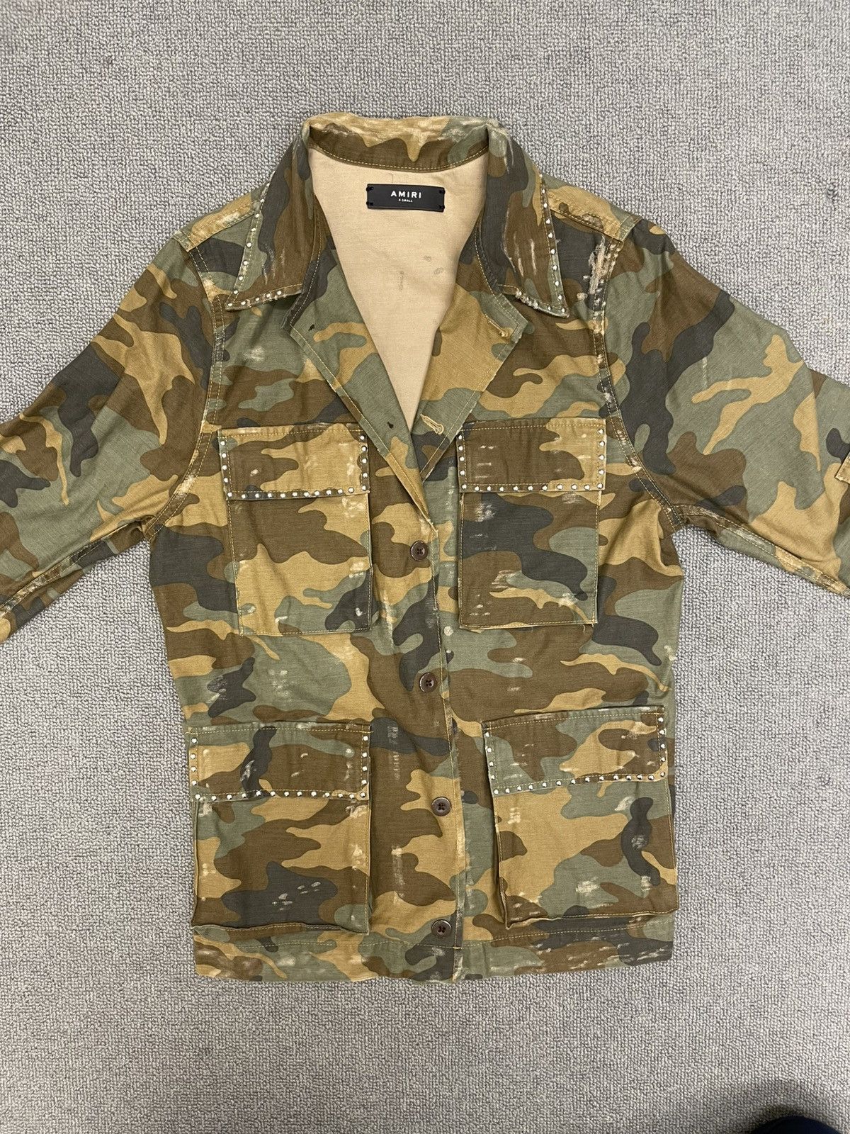 Amiri Amiri Camo Jacket Size US XS / EU 42 / 0 - 1 Thumbnail