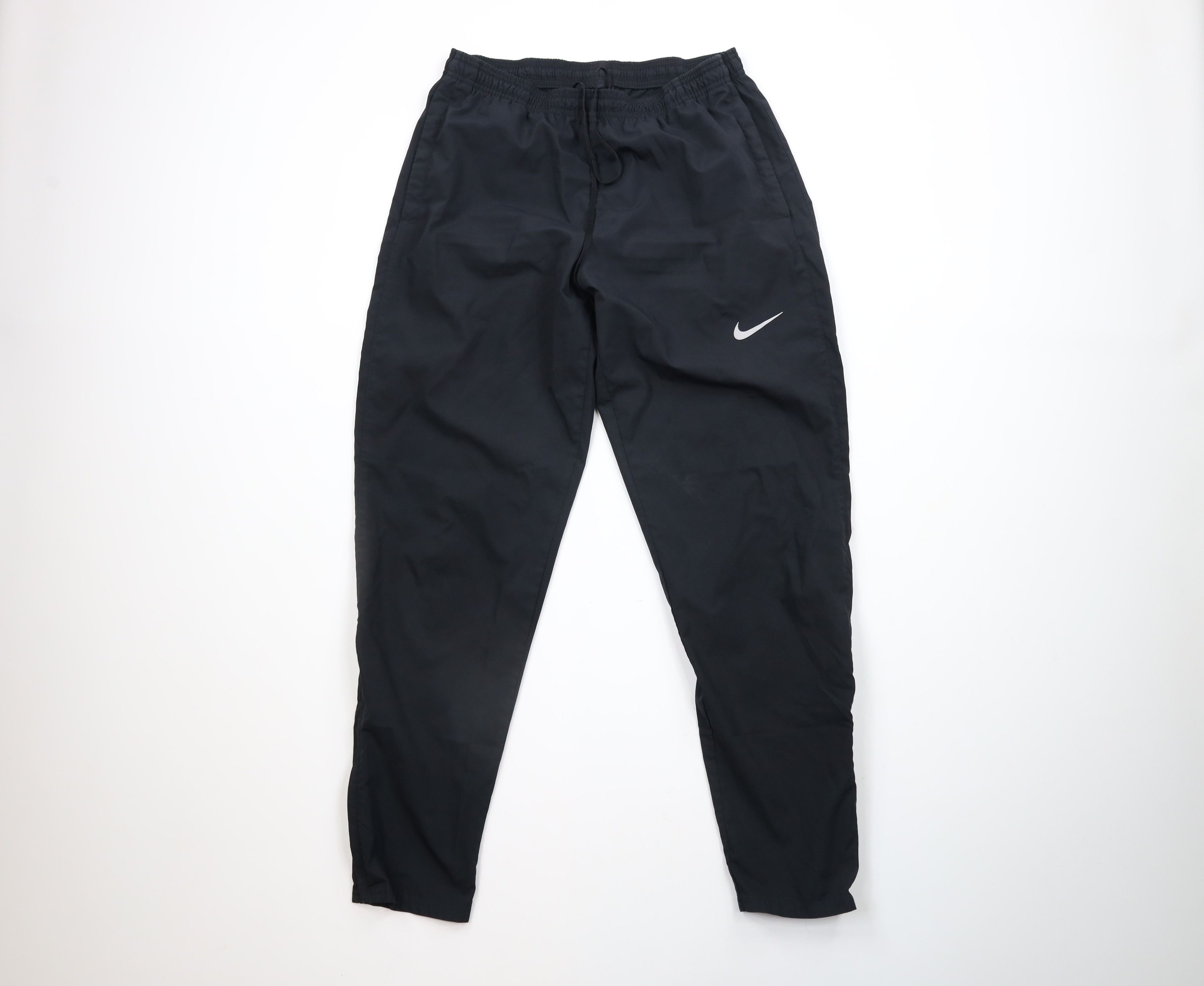 Nike × Vintage Vintage Nike Scott Mini Swoosh Tapered Leg Pants Black Size US 34 / EU 50 - 1 Thumbnail