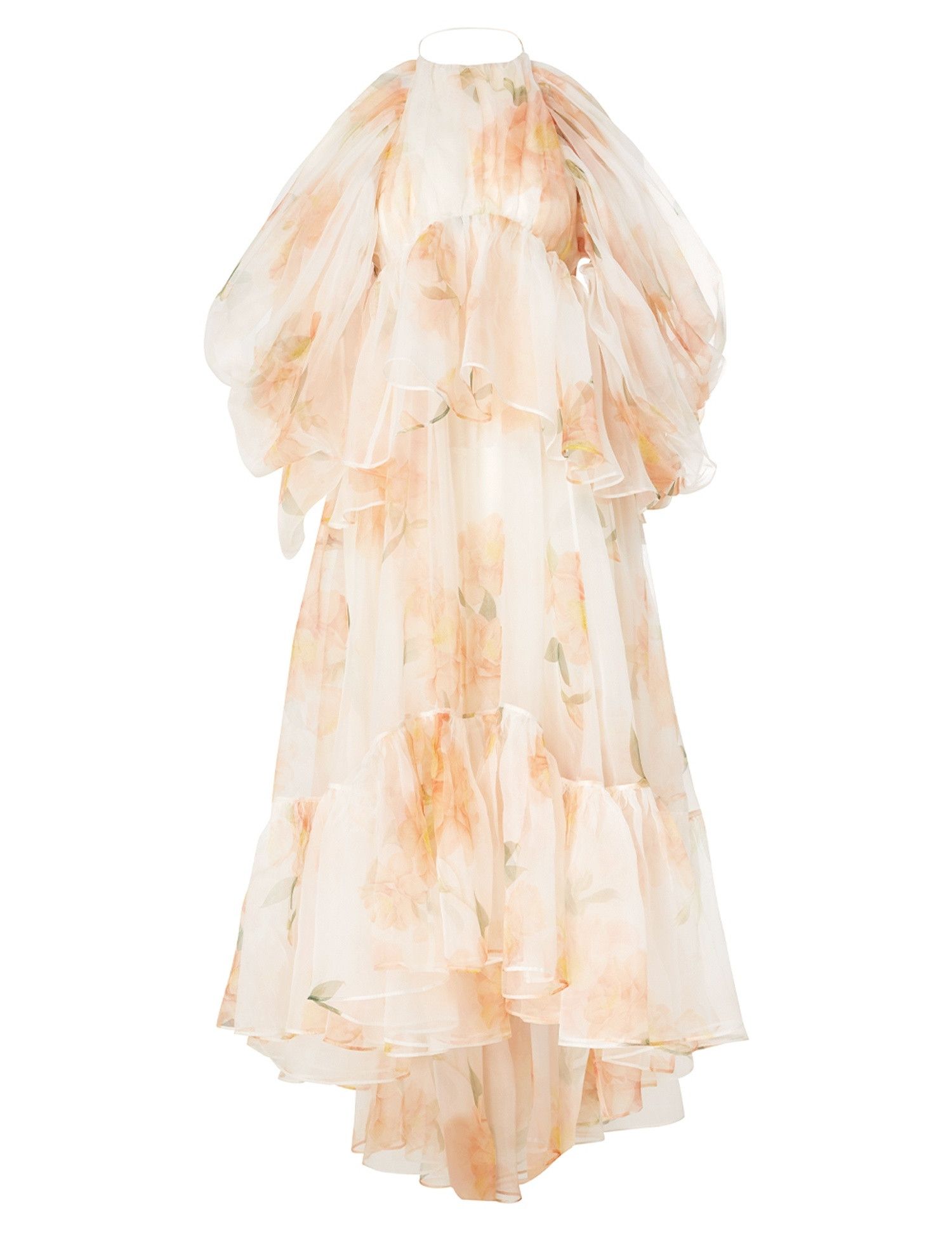 Zimmermann oc11z0525 Midi Dress in Multicolor Size XS / US 0-2 / IT 36-38 - 2 Thumbnail