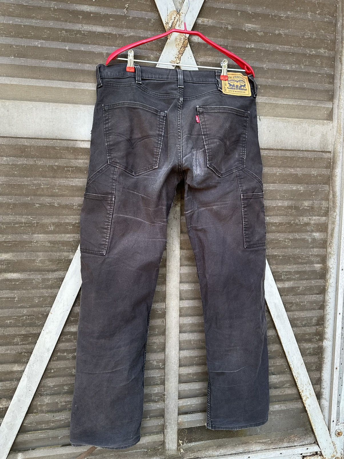 Levi's 👹Vintage Sun Faded Levi’s Carpenter Baggy Jeans Size US 34 / EU 50 - 7 Thumbnail