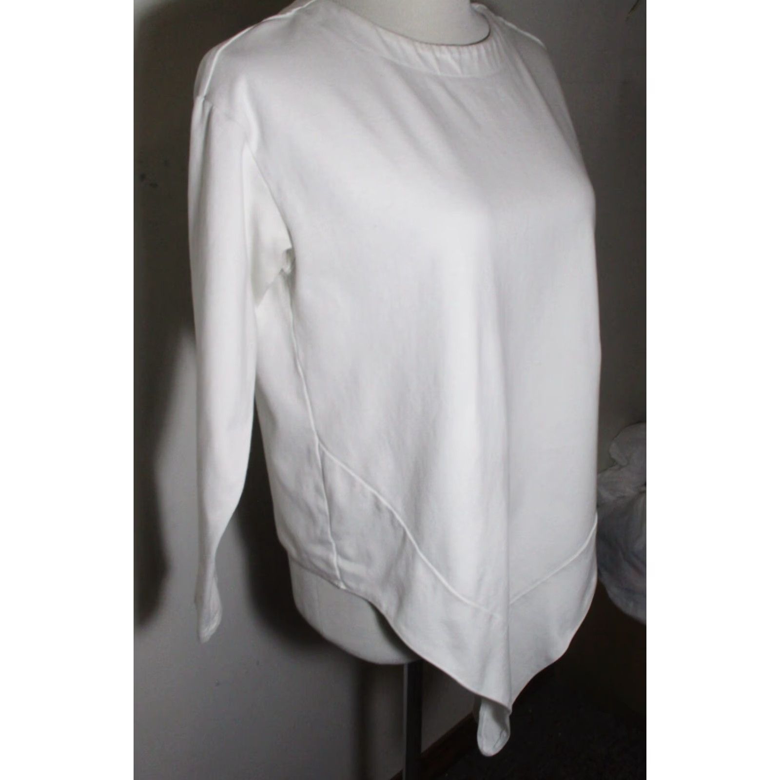 Banana Republic BANANA REPUBLIC Shirt White Cotton Stretch Size S Size S / US 4 / IT 40 - 3 Thumbnail