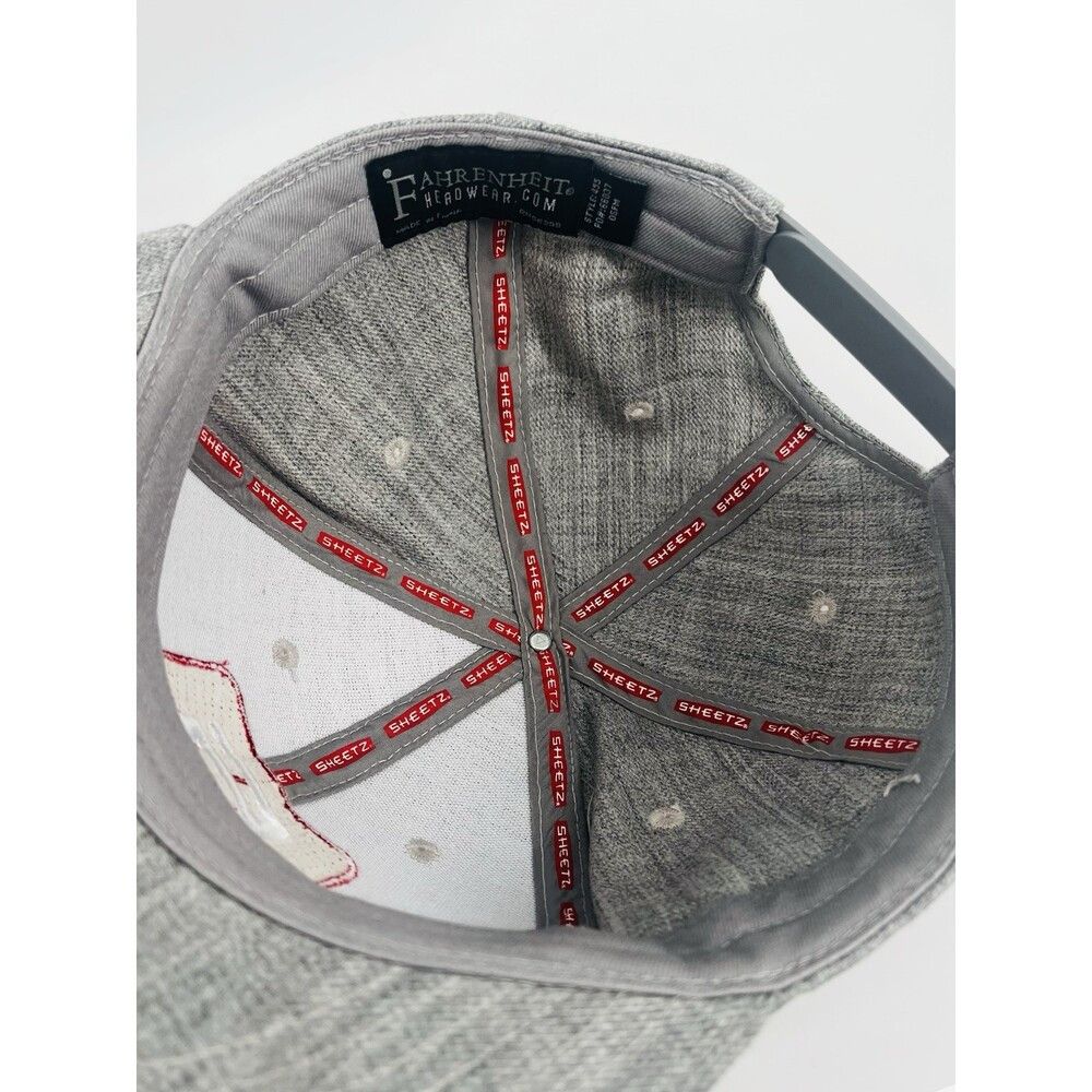 Other Sheetz Gas Station SnapBack Uniform Baseball Hat Gray & Red Size ONE SIZE - 7 Thumbnail