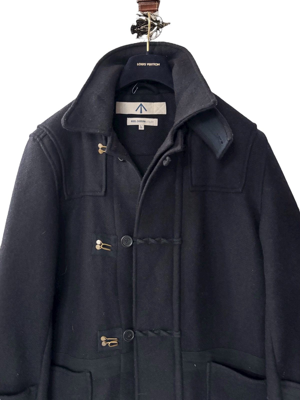 Nigel Cabourn Utility Wool duffel coat