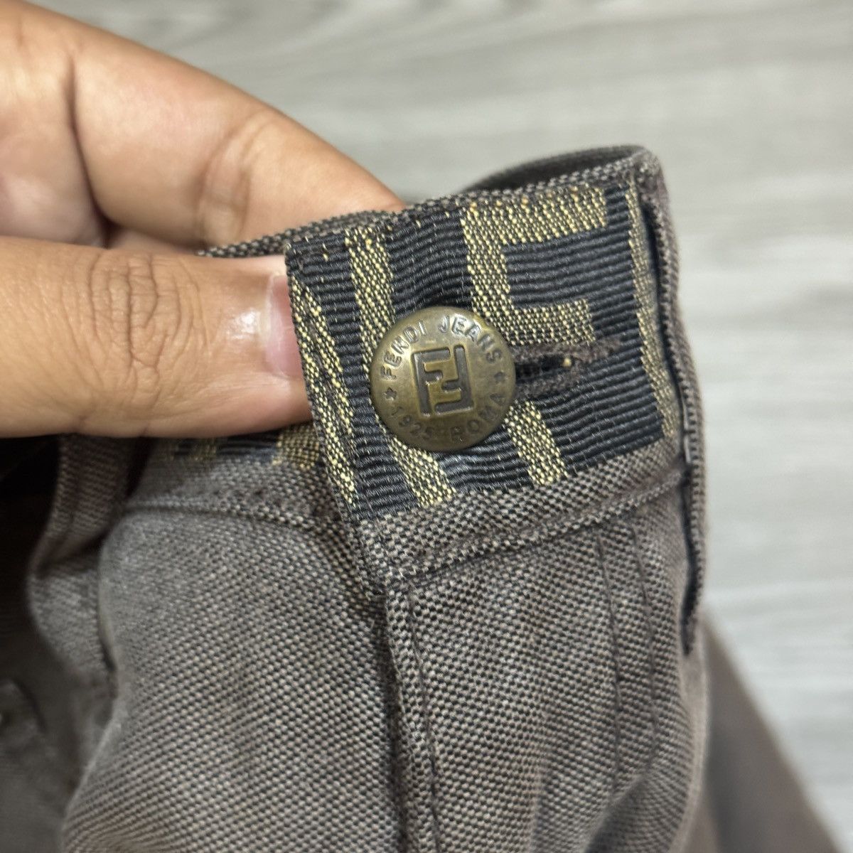 Fendi Fendi Taped Belt Pants Size 26" / US 2 / IT 38 - 7 Thumbnail