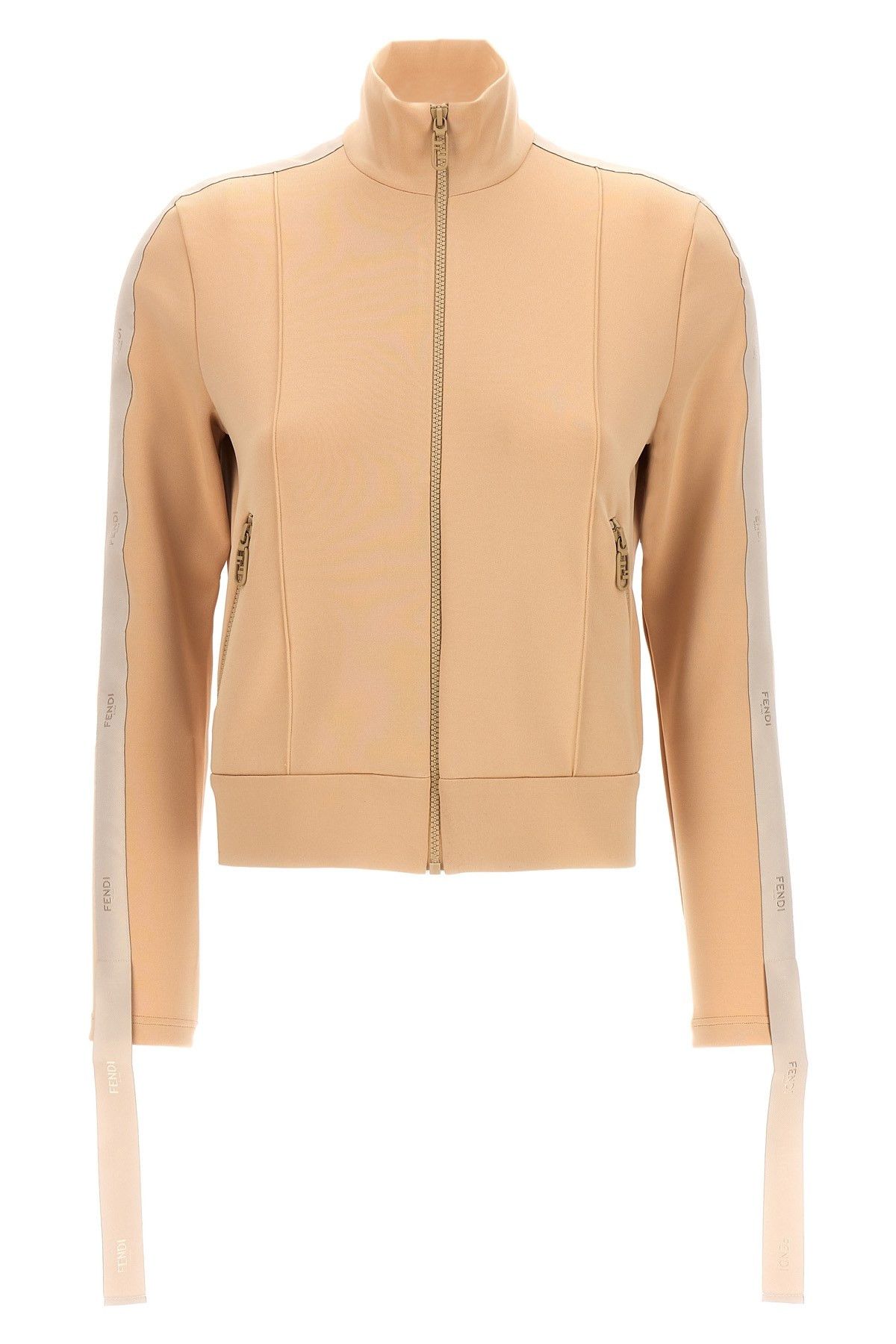 image of 'Fendi Ace' Sweatshirt in Beige, Women's (Size Small)