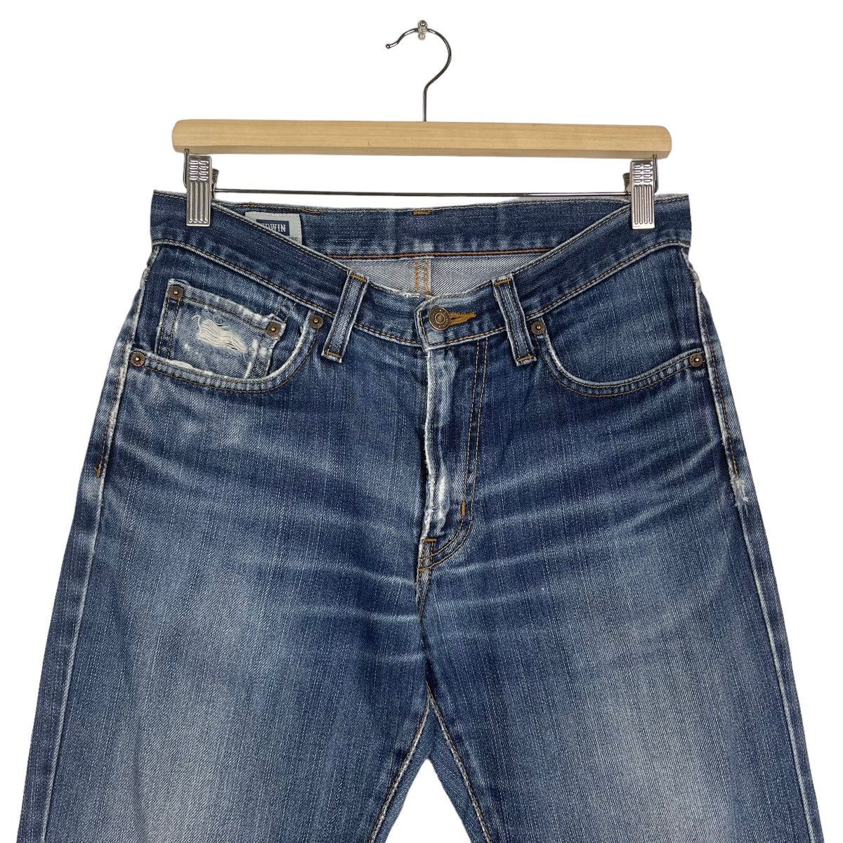 Edwin EDWIN FLARE JEANS ZIPPER FLY DENIM Size US 32 / EU 48 - 3 Thumbnail