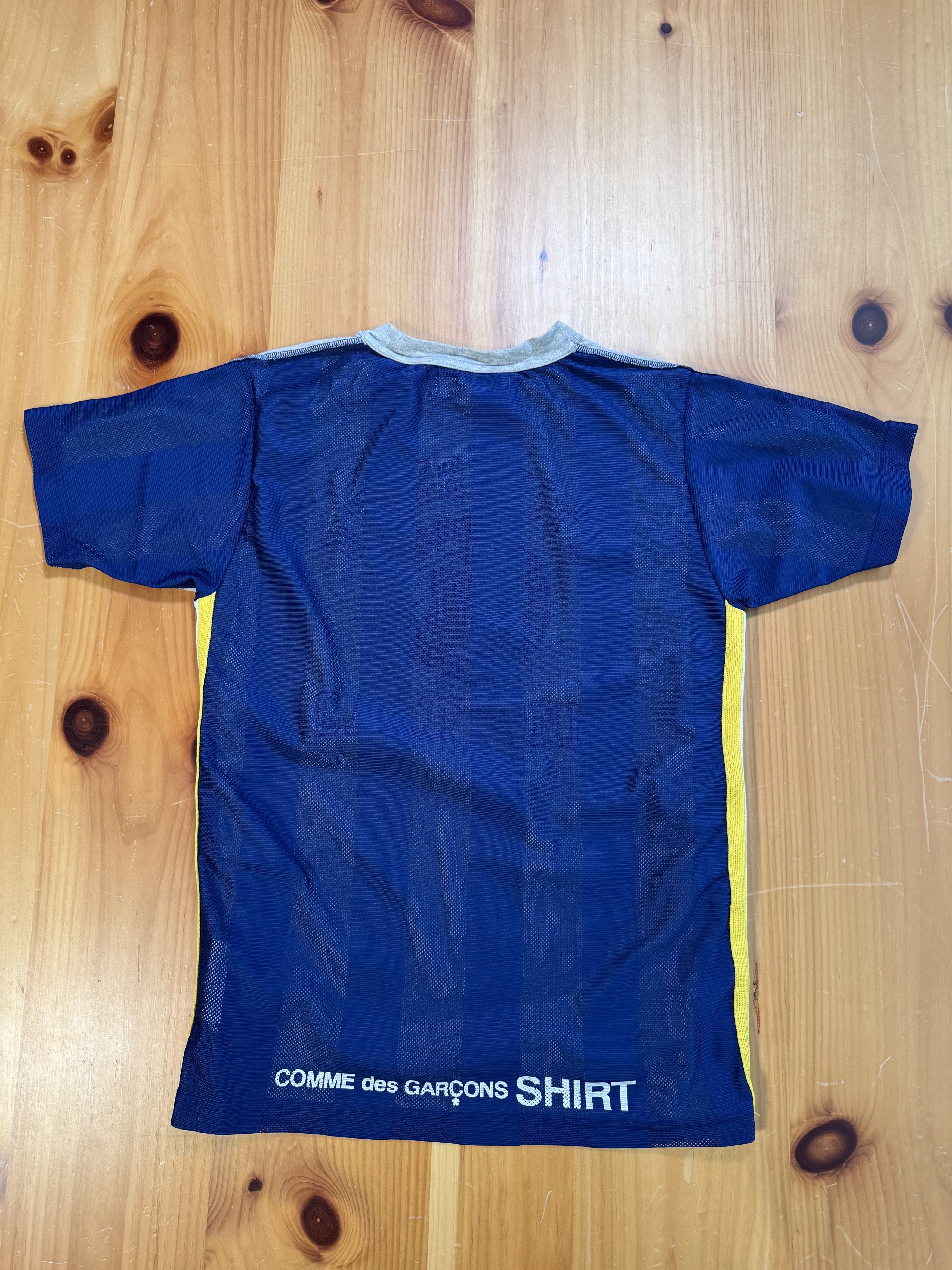 Comme des Garcons Comme Des Garcons Reconstrcuted Reversible University Jersey Size US M / EU 48-50 / 2 - 1 Thumbnail