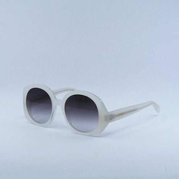 Celine New Celine CL40242I 25K Sunglasses -Matte Pearl Frame Size ONE SIZE - 1 Thumbnail