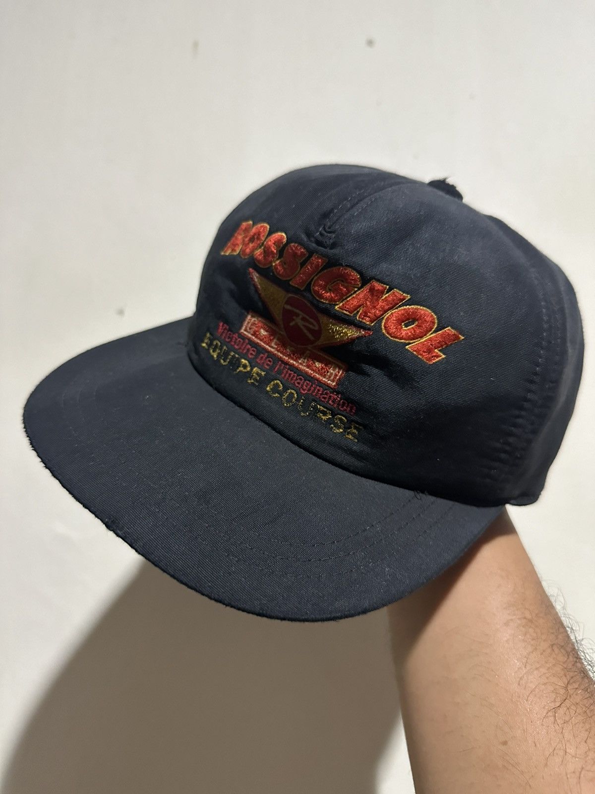 Other Distress 90’s Team Rossignol Ski Ear Flap Hat Size ONE SIZE - 1 Thumbnail