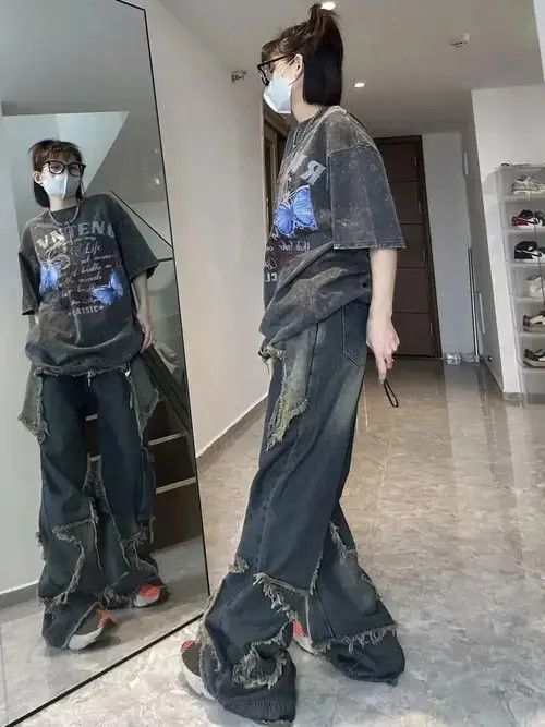 Japanese Brand Vintage Women Denim Jeans Size 32" / US 10 / IT 46 - 2 Thumbnail