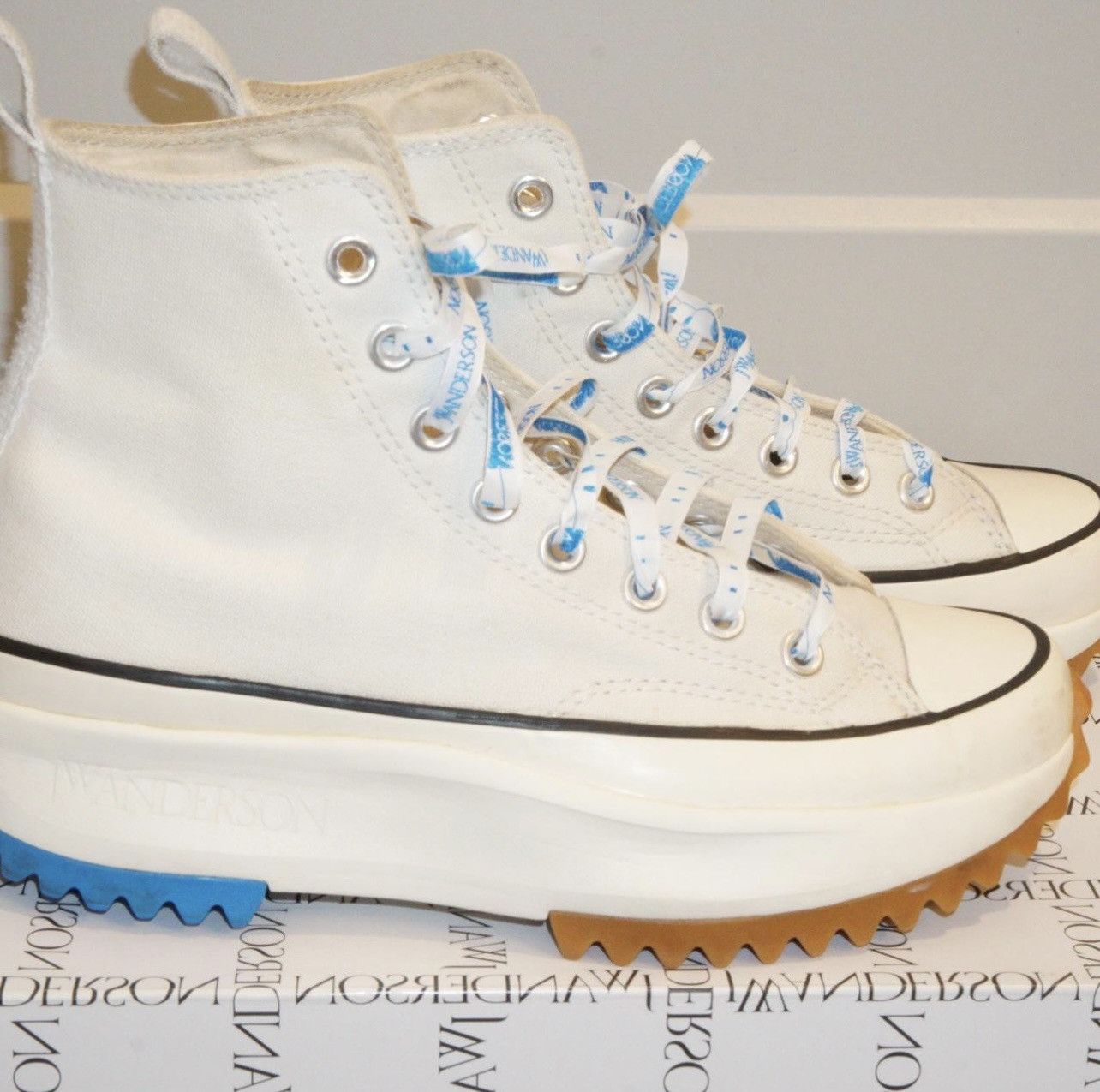 Converse × JW Anderson Converse x JW Anderson Run Star Hike Hi sneakers White Size US 9 / IT 39 - 3 Thumbnail