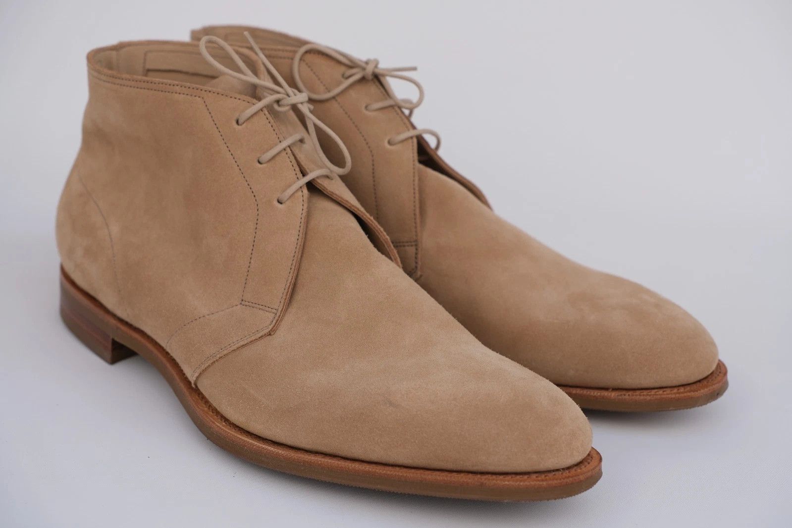 Edward Green New Edward Green Shanklin Sand Suede UK 10.5 / US 11 Size US 11 / EU 44 - 1 Thumbnail