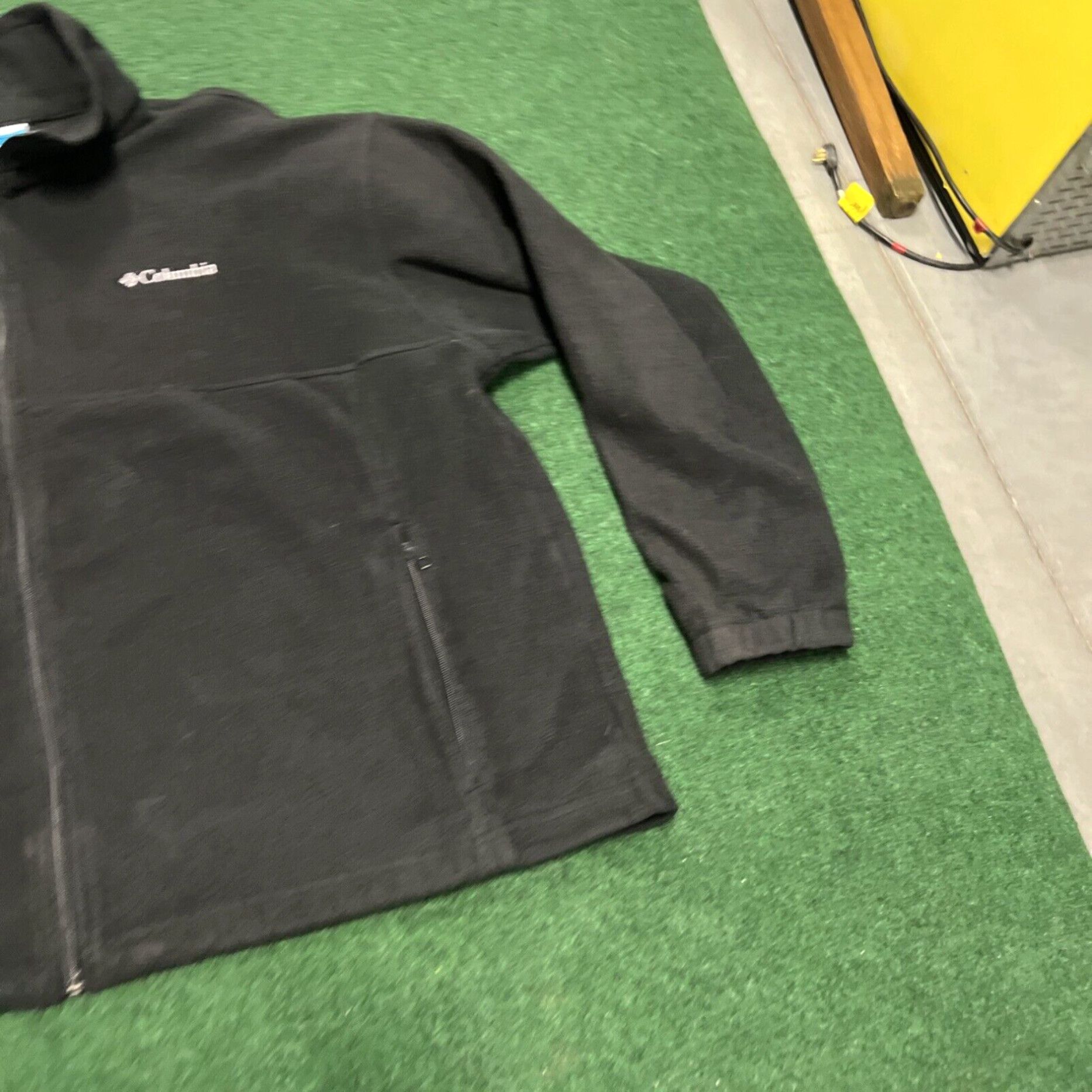 Vintage Columbia Full Zip Fleece Jacket Men 2X Long Sleeve Black Work Outdoors Size US XXL / EU 58 / 5 - 3 Thumbnail