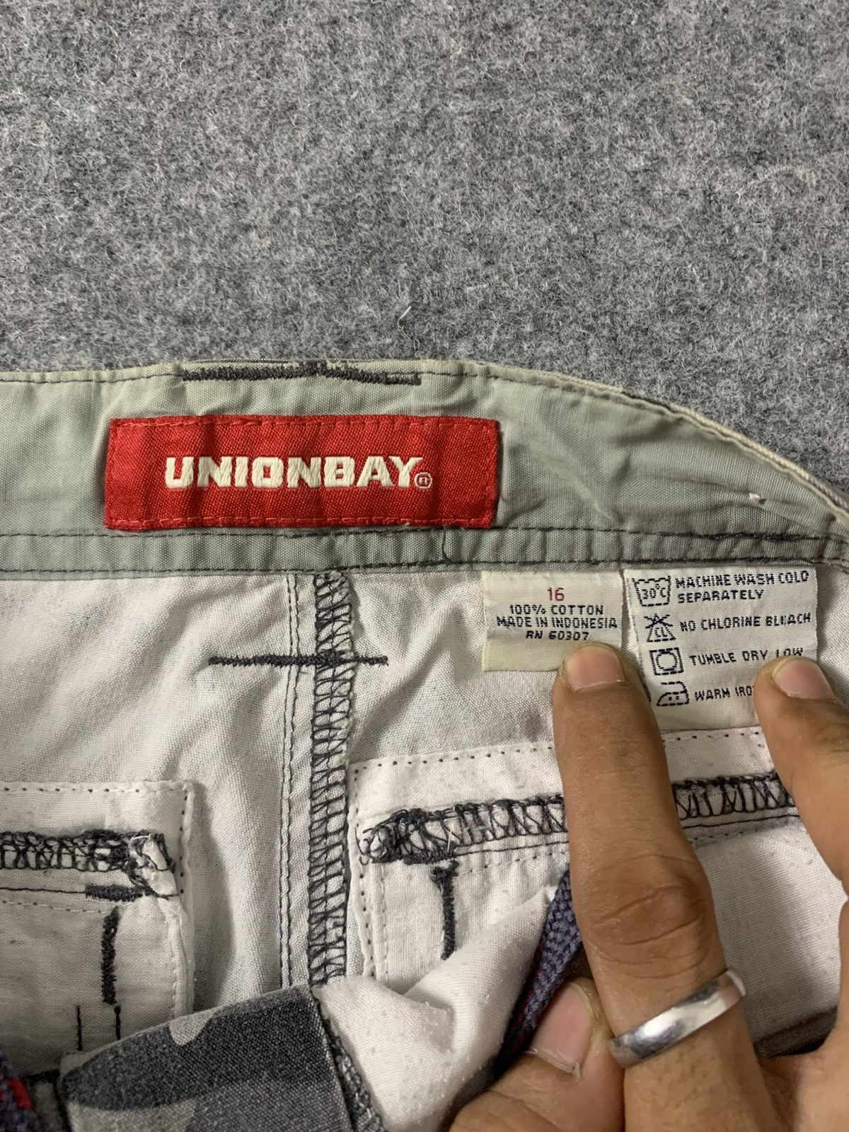 UNIONBAY Vintage Army 'Unionbay' Tactickal Cargopants Size US 40 / EU 56 - 11 Thumbnail