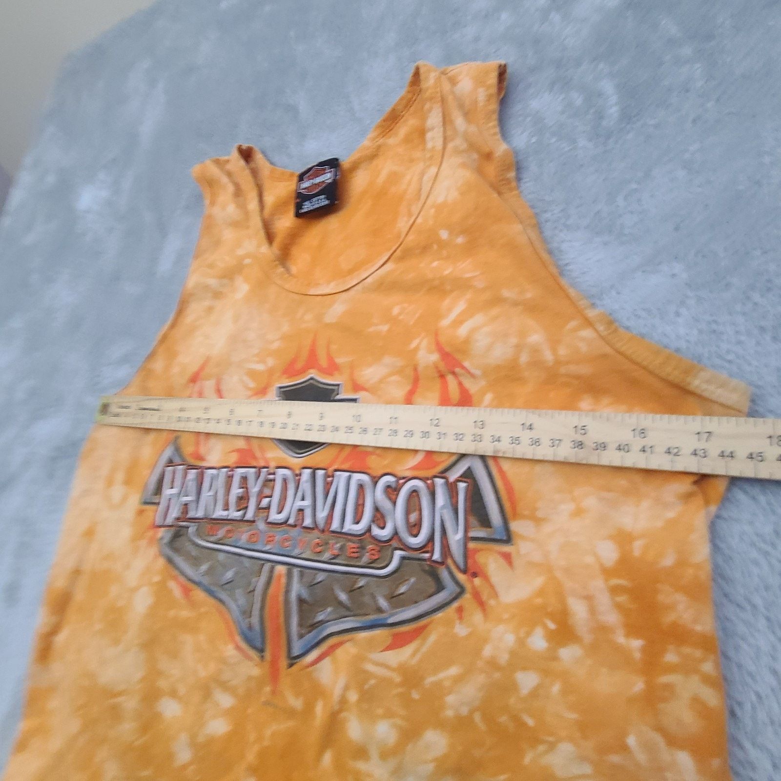 Harley Davidson Vintage Harley Davidson M Tie Dye Tank Top Savannah GA 2004 Size US M / EU 48-50 / 2 - 9 Thumbnail