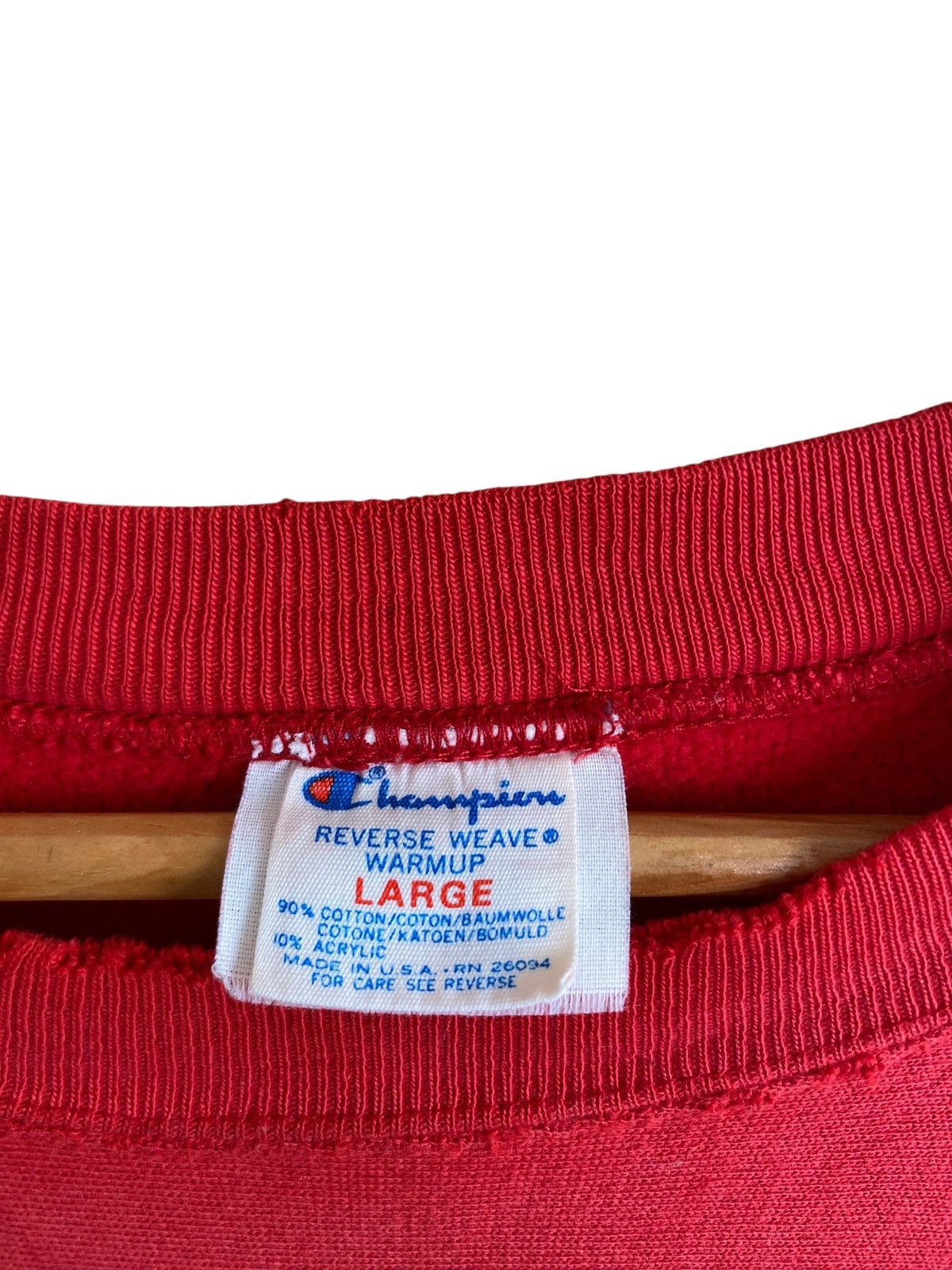 Champion Vintage Champion Reverse Weave Wisconsin Sweatshirt 1980s Size US L / EU 52-54 / 3 - 5 Thumbnail