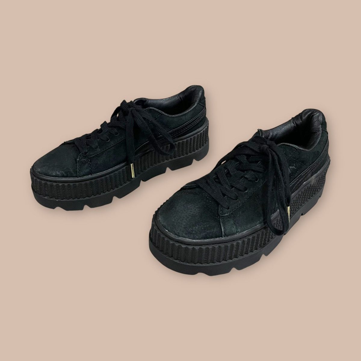 Fenty × Puma PUMA Rihanna x Fenty Cleated Creeper 'Black' Size US 6 / EU 39 - 1 Thumbnail