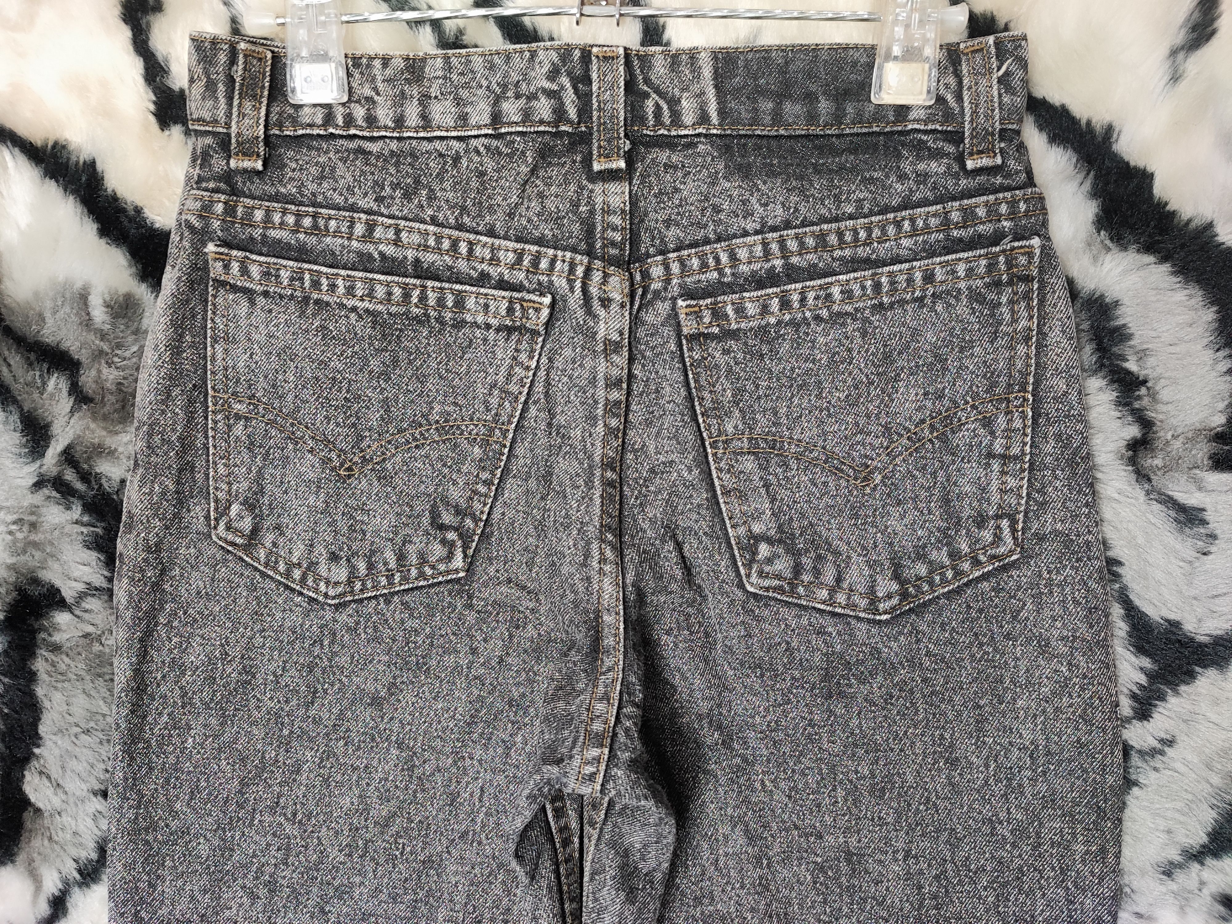 Levi's Vintage 90 Black Levis 512 Slim Tapered Jeans Size US 27 - 15 Thumbnail