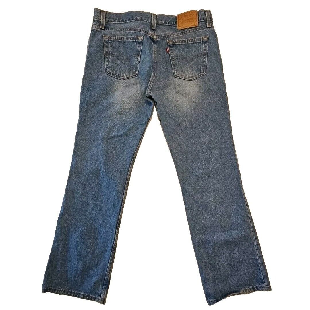 Levi's Vintage Levis 518 Bootcut Jeans Womens Junior 13 Super Low U Size 34" / US 12 / IT 48 - 5 Thumbnail