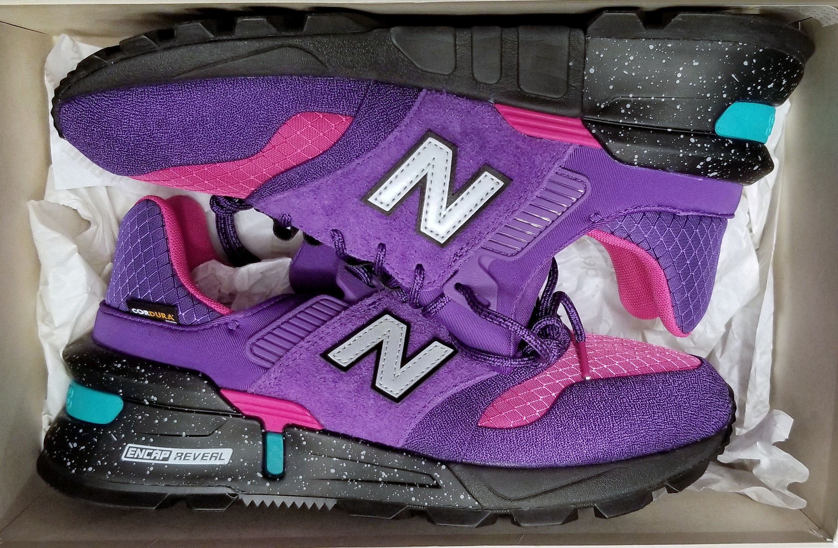 New balance 997 sport cordura prism purple hotsell