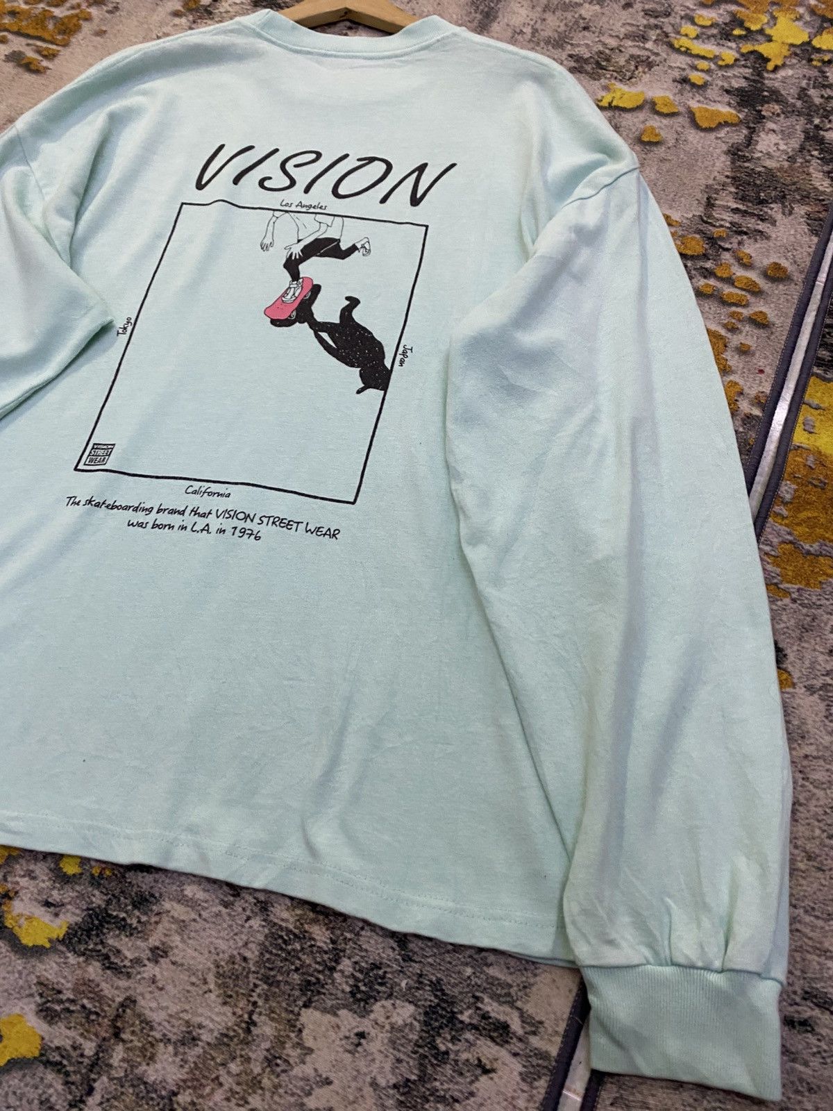 Vision Streetwear Vision Street Wear Skateboarding Oversized Long Sleeve Tee Size US M / EU 48-50 / 2 - 3 Thumbnail