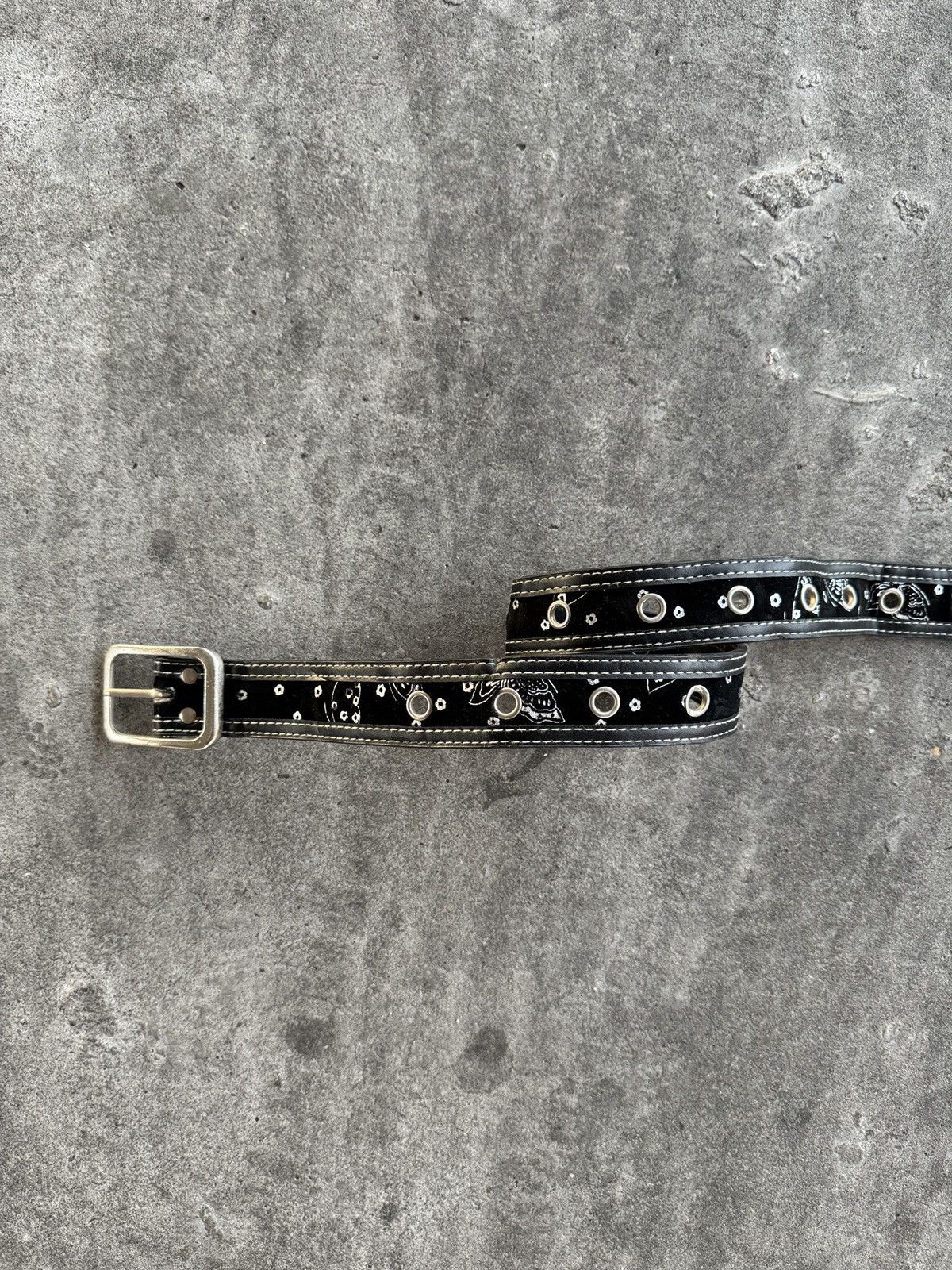 Japanese Brand Vintage Studded With One Prong Belt Size ONE SIZE - 5 Thumbnail