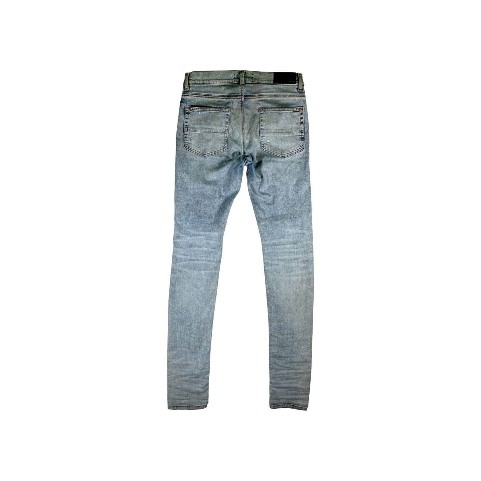 Amiri Amiri Art Patch Thrasher Light Wash Jeans Size US 32 / EU 48 - 2 Thumbnail