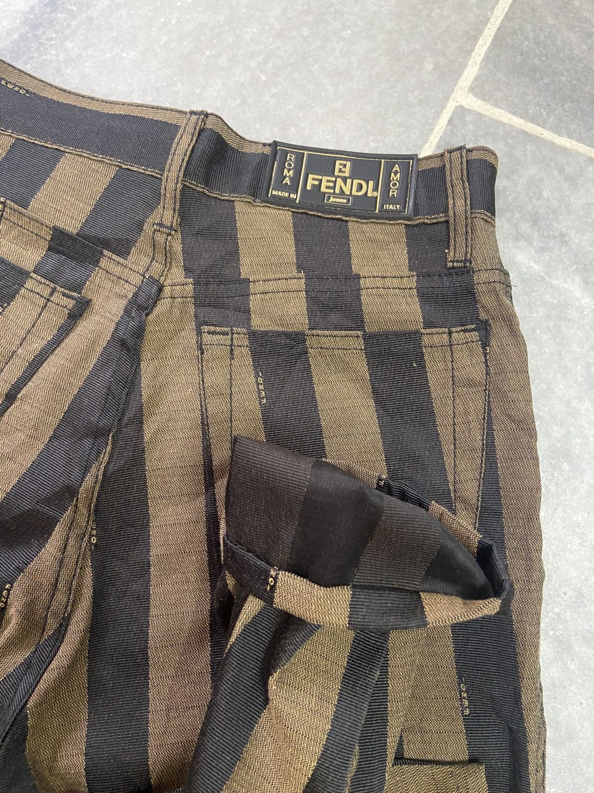Fendi Vintage Fendi Jeans Zucca monogram Pants Size US 28 / EU 44 - 7 Thumbnail