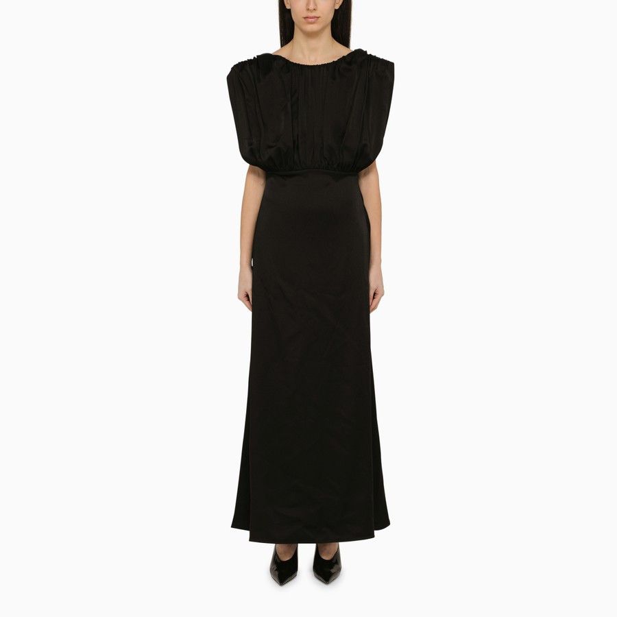 Jil Sander o1d2blof0824 Long Dress in Black Size XS / US 0-2 / IT 36-38 - 1 Thumbnail