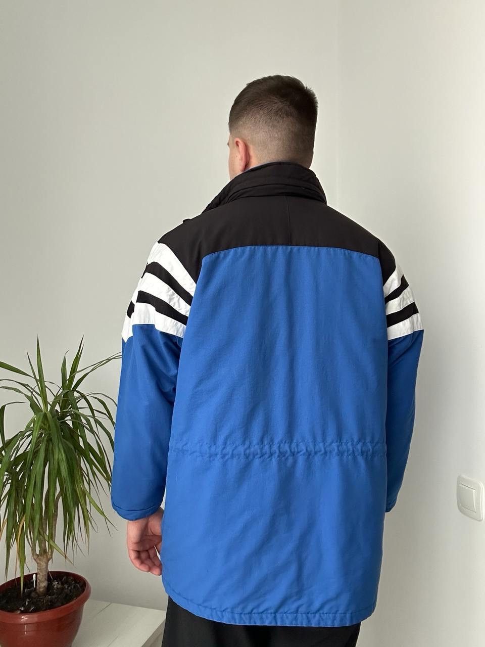 Adidas × Vintage Vintage Adidas Retro Blue 90’s Distressed Jacket Size US L / EU 52-54 / 3 - 9 Thumbnail